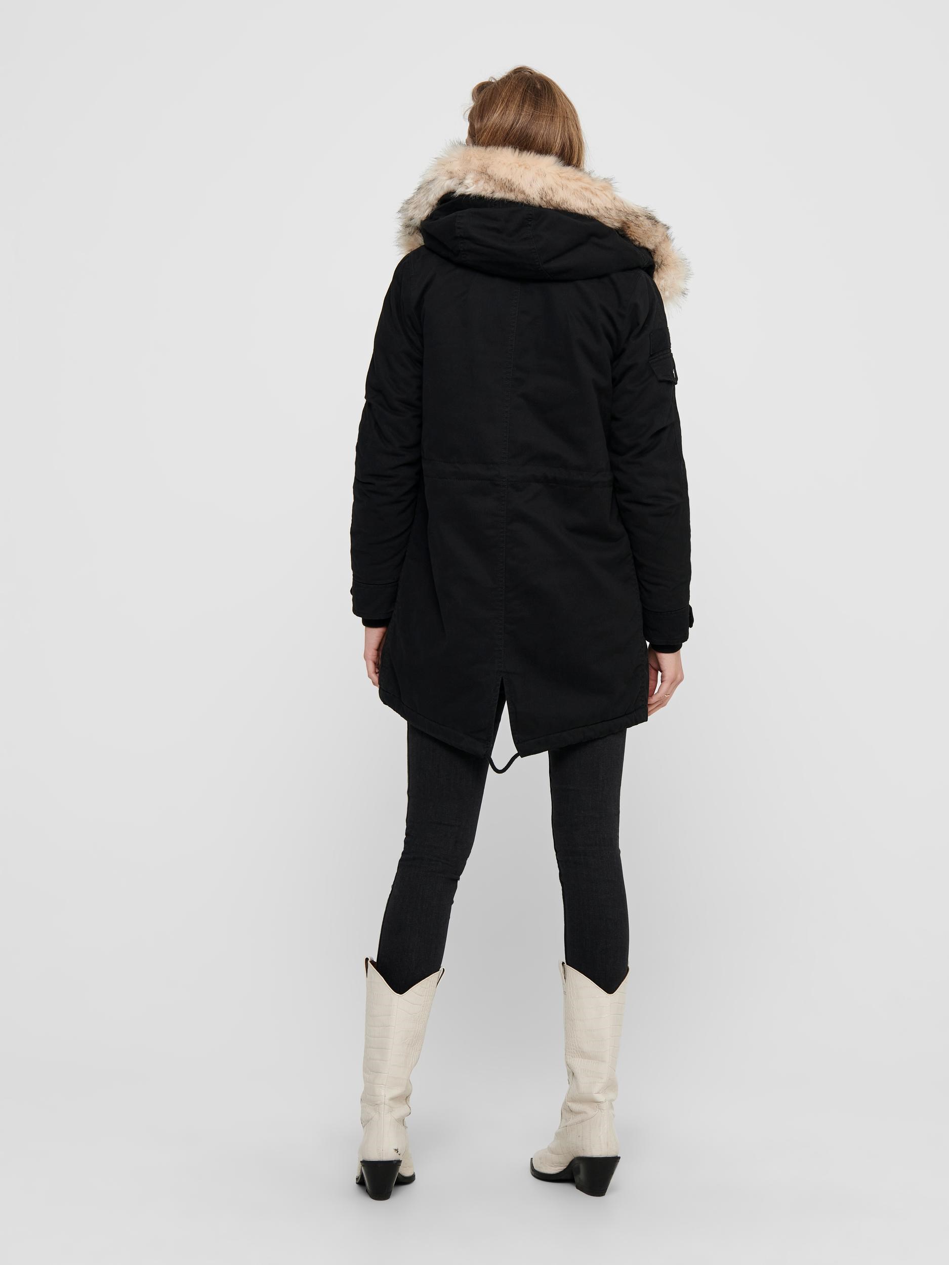 Only Kadın Parka 15207691 Black