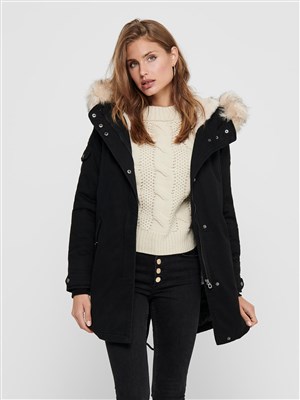 Only Kadın Parka 15207691 Black