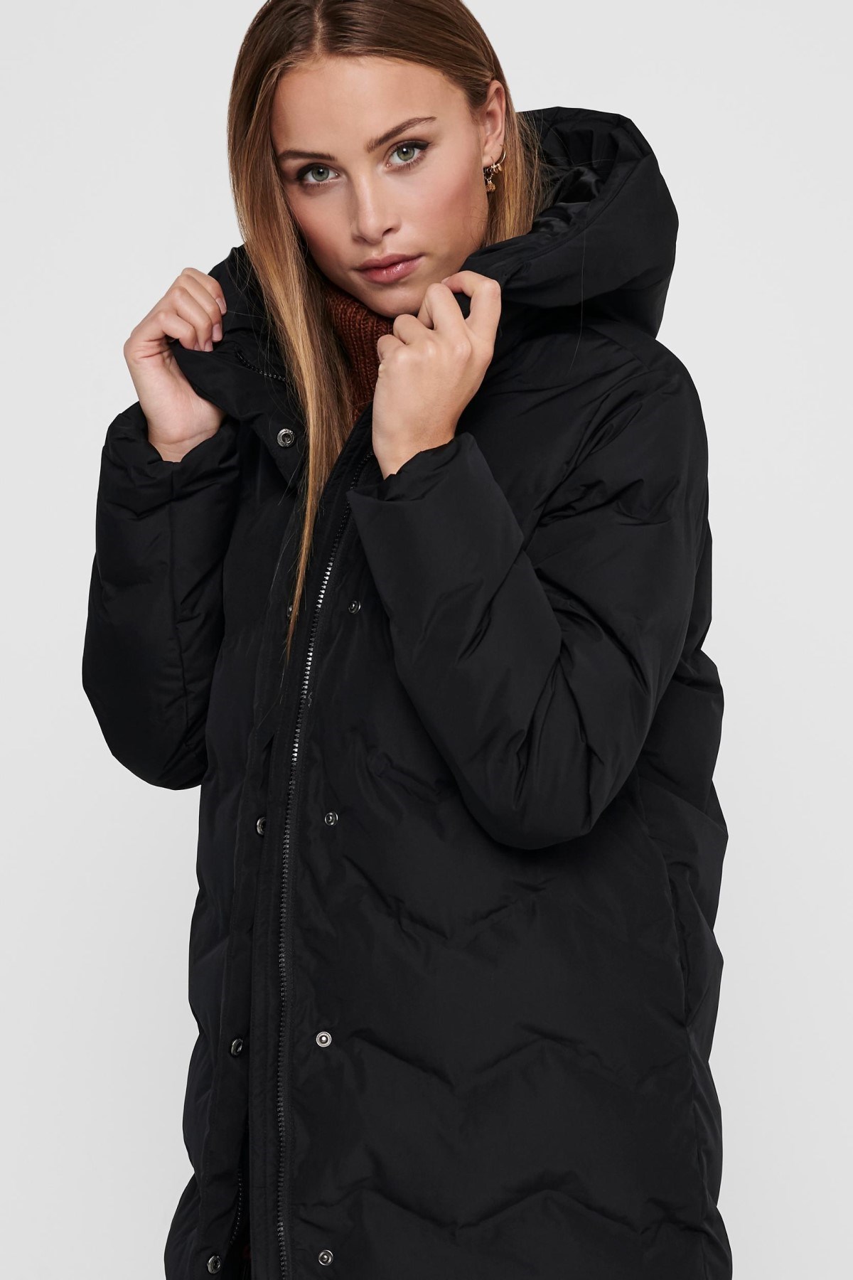Only Kadın Mont 15208391 Black