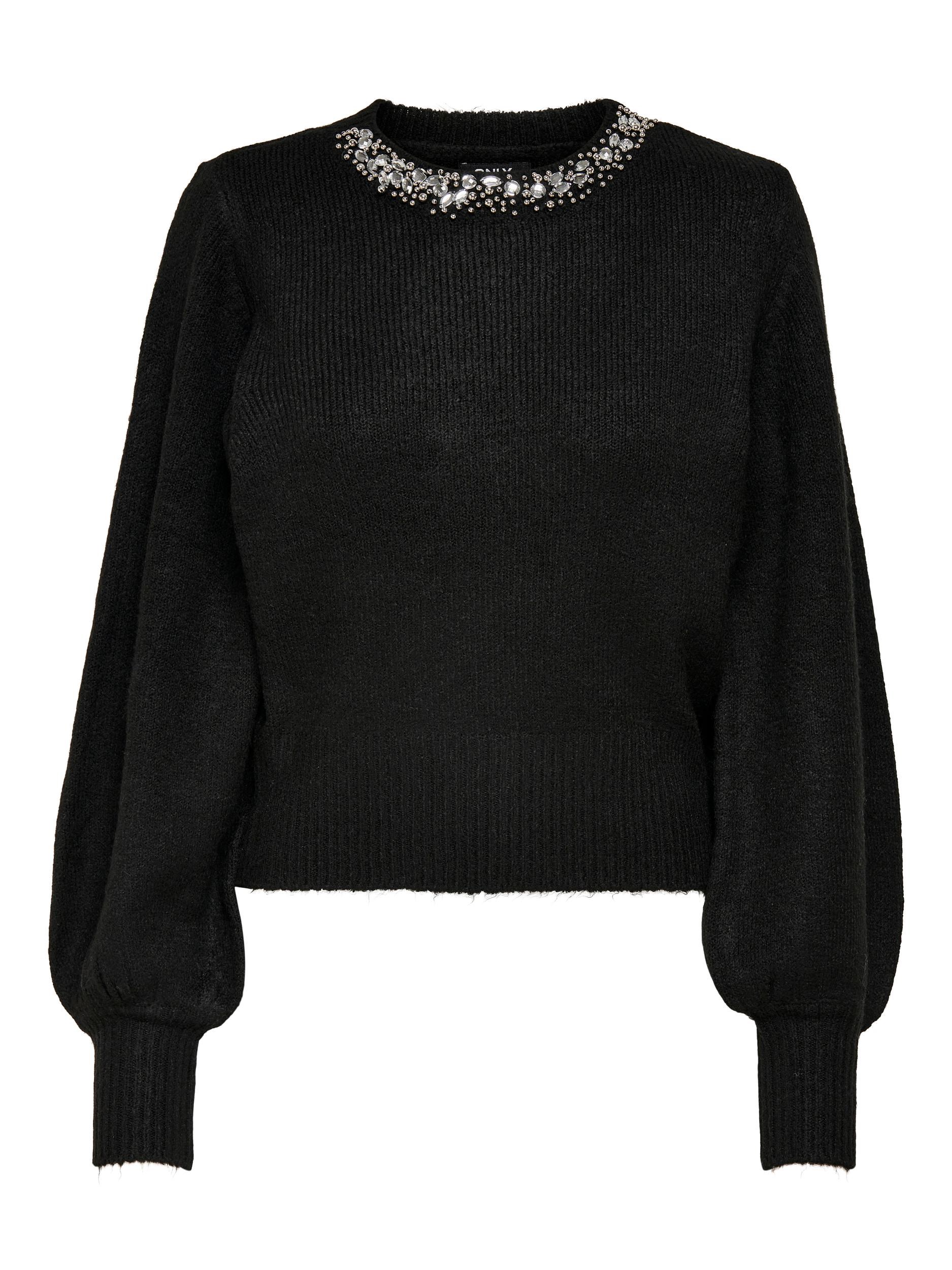 Only Kadın Kazak 15210667 Black