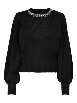 Only Kadın Kazak 15210667 Black