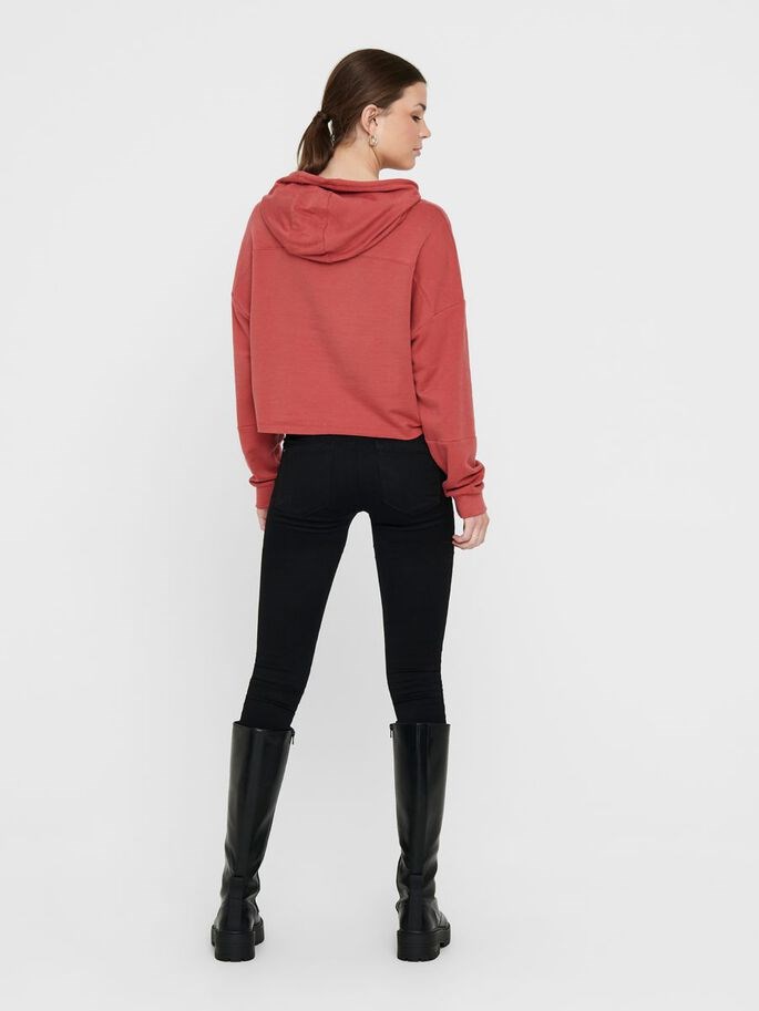 Only Kadın S-Shirt 15214951 Mineral Red