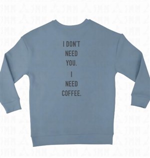 Only Kadın S-Shirt 15215810 Blue Fog