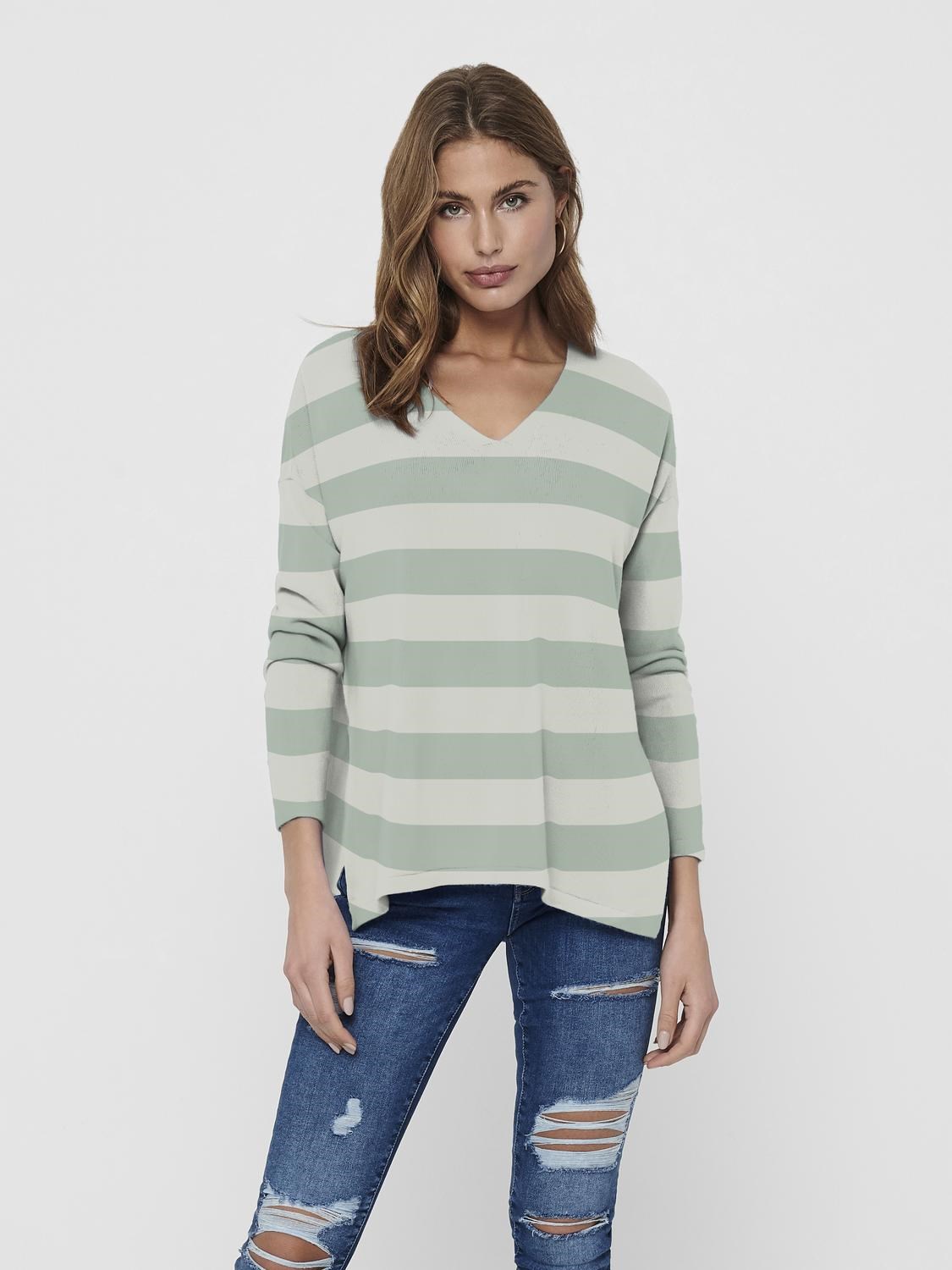 Only Kadın Triko 15219642 Harbor Gray