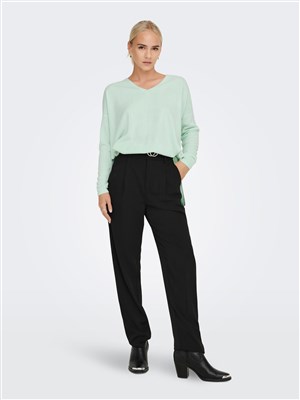 Only Kadın Triko 15219642 Mist Green