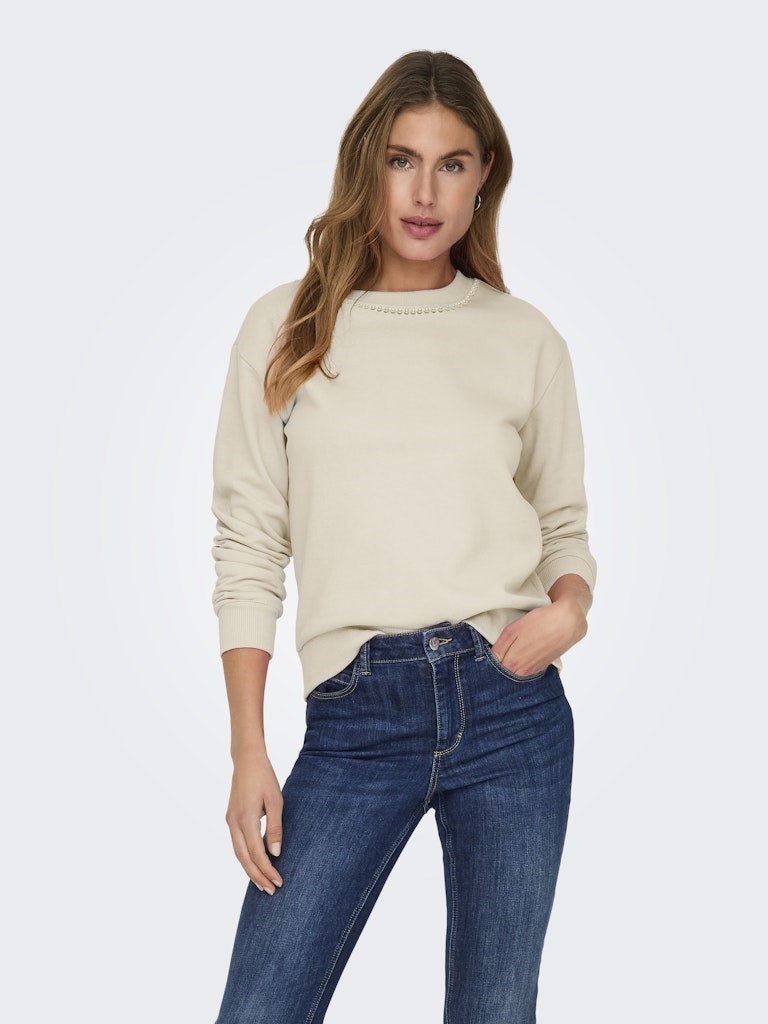 JDY Kadın S-Shirt 15221015 Whitecap Gray