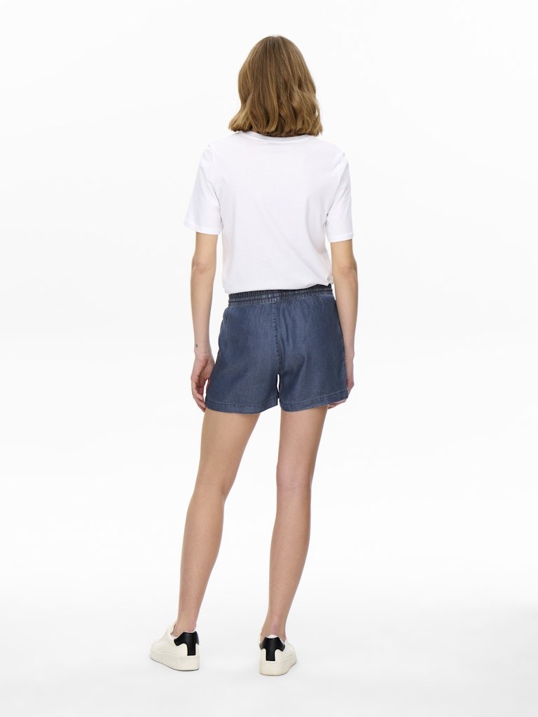 Only Kadın Şort 15226321 Dark Blue Denim