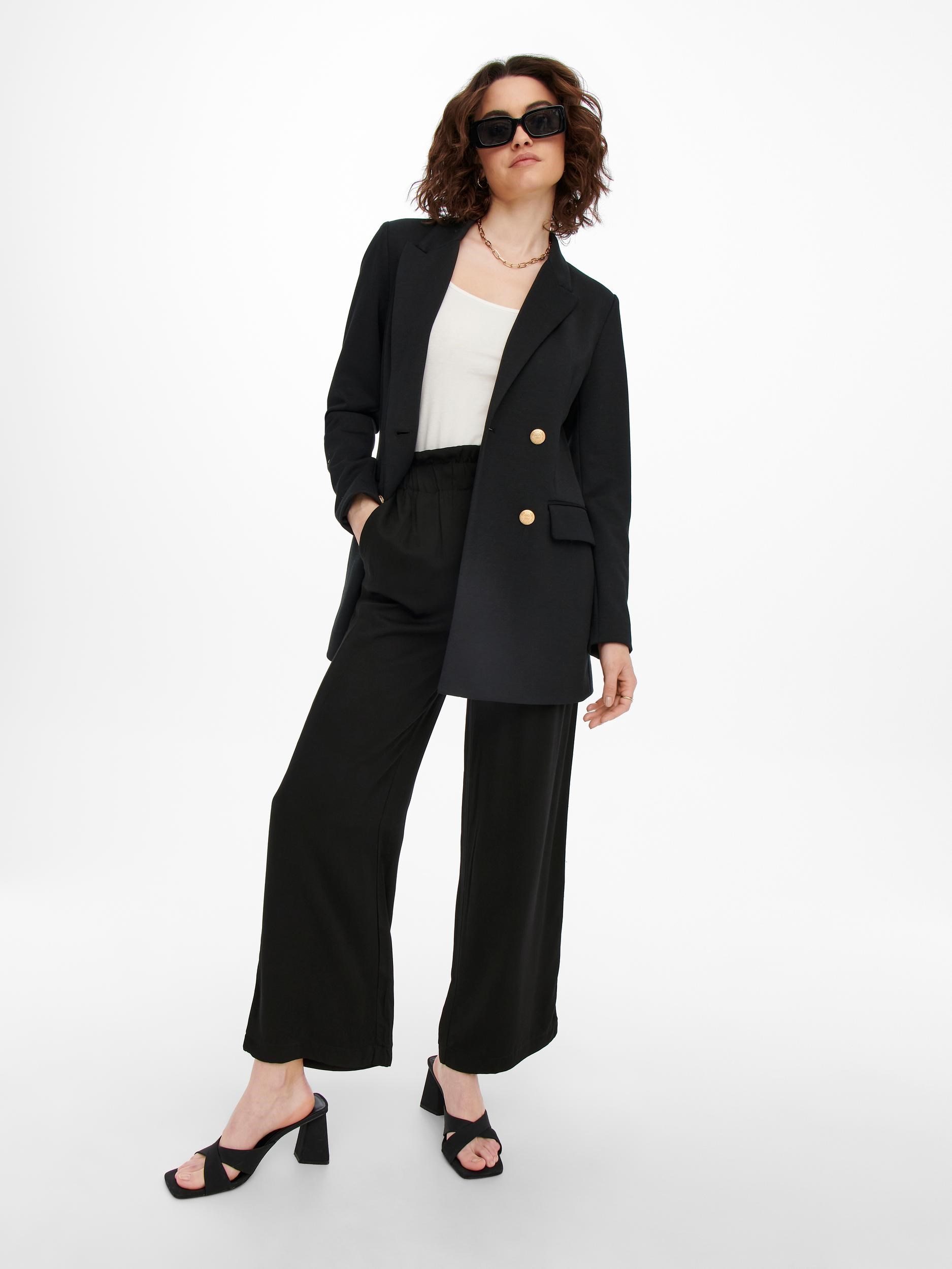 Only Kadın Pantolon 15227051 Black