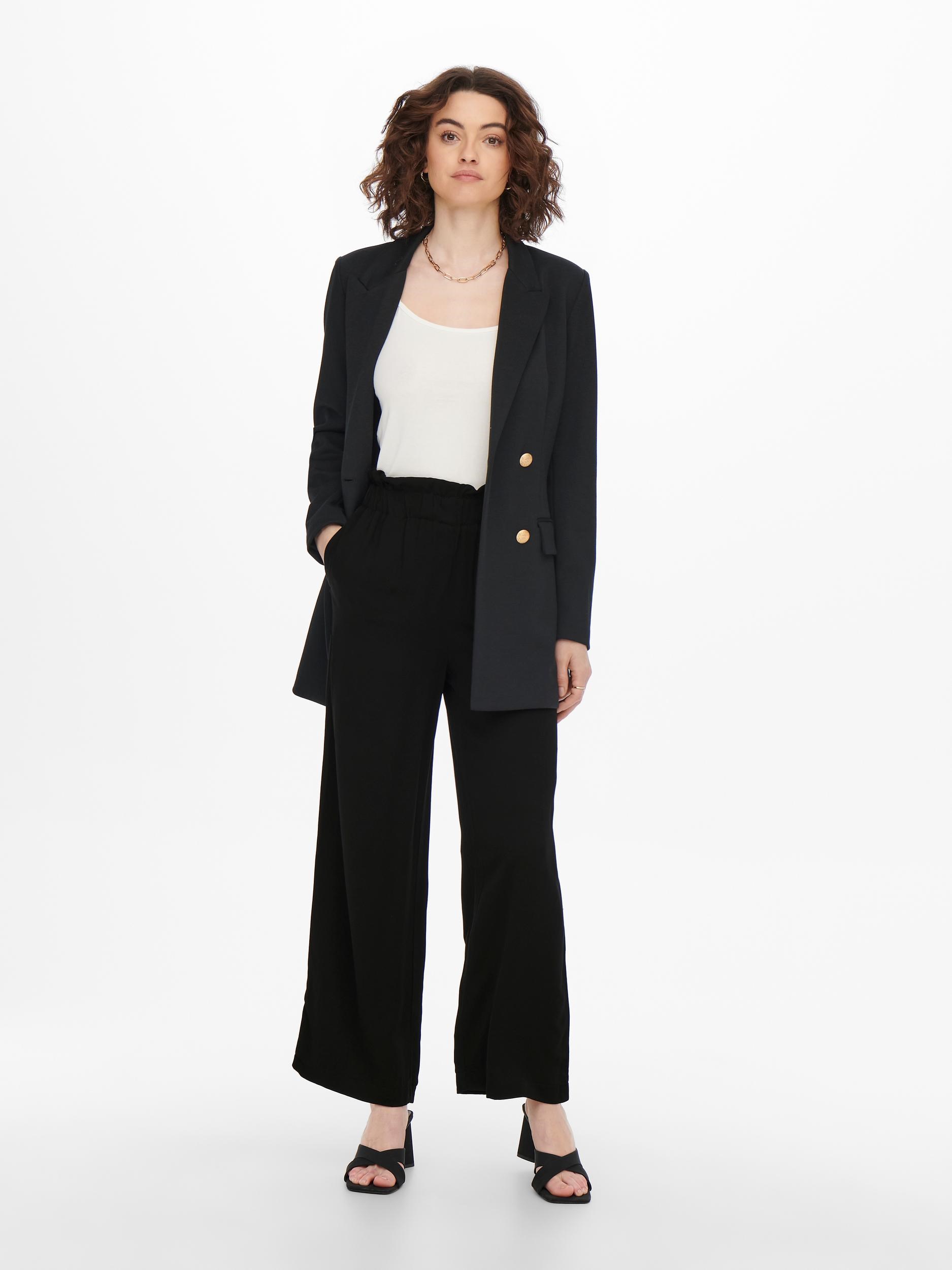 Only Kadın Pantolon 15227051 Black