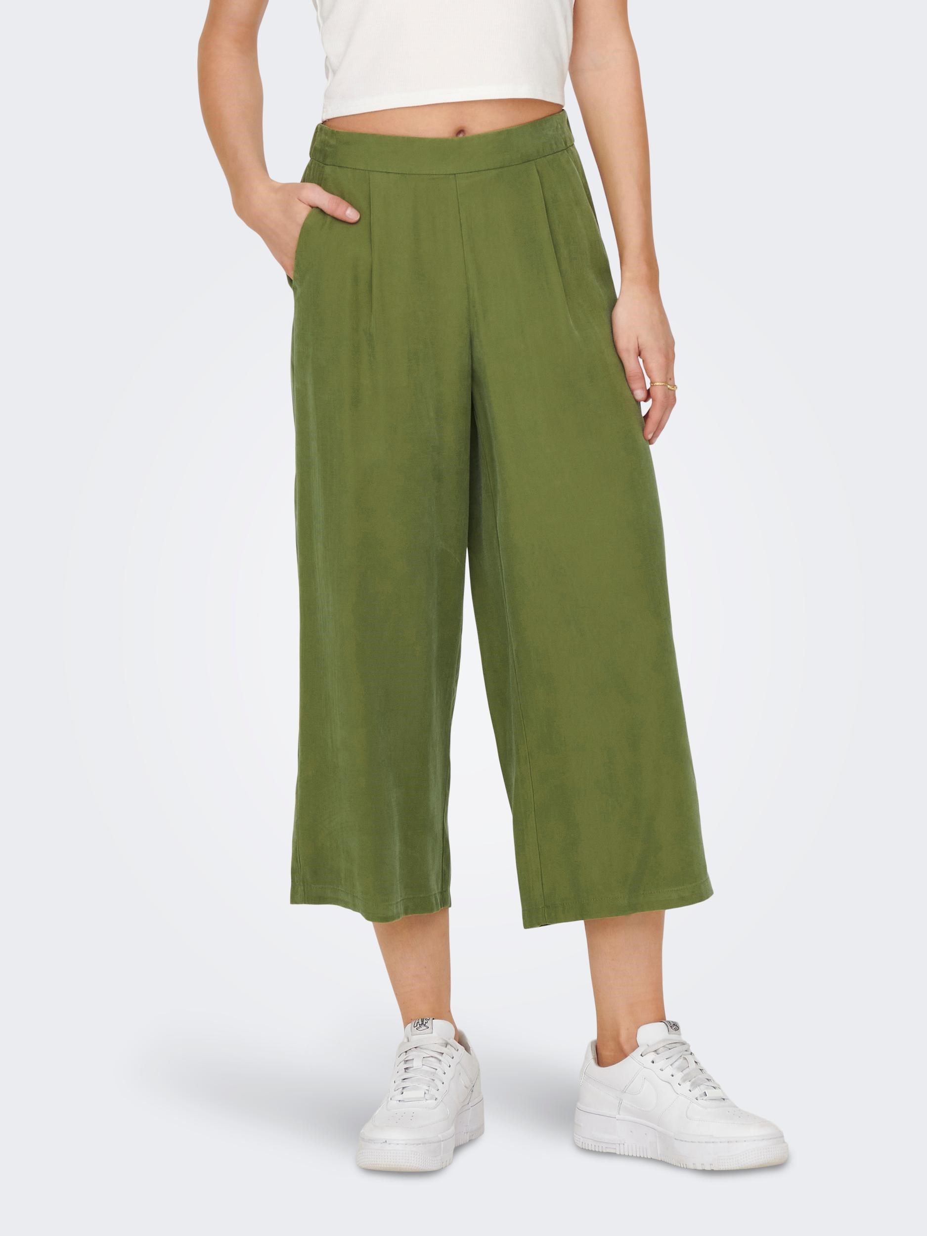 Only Kadın Pantolon 15229018 Olive Branch