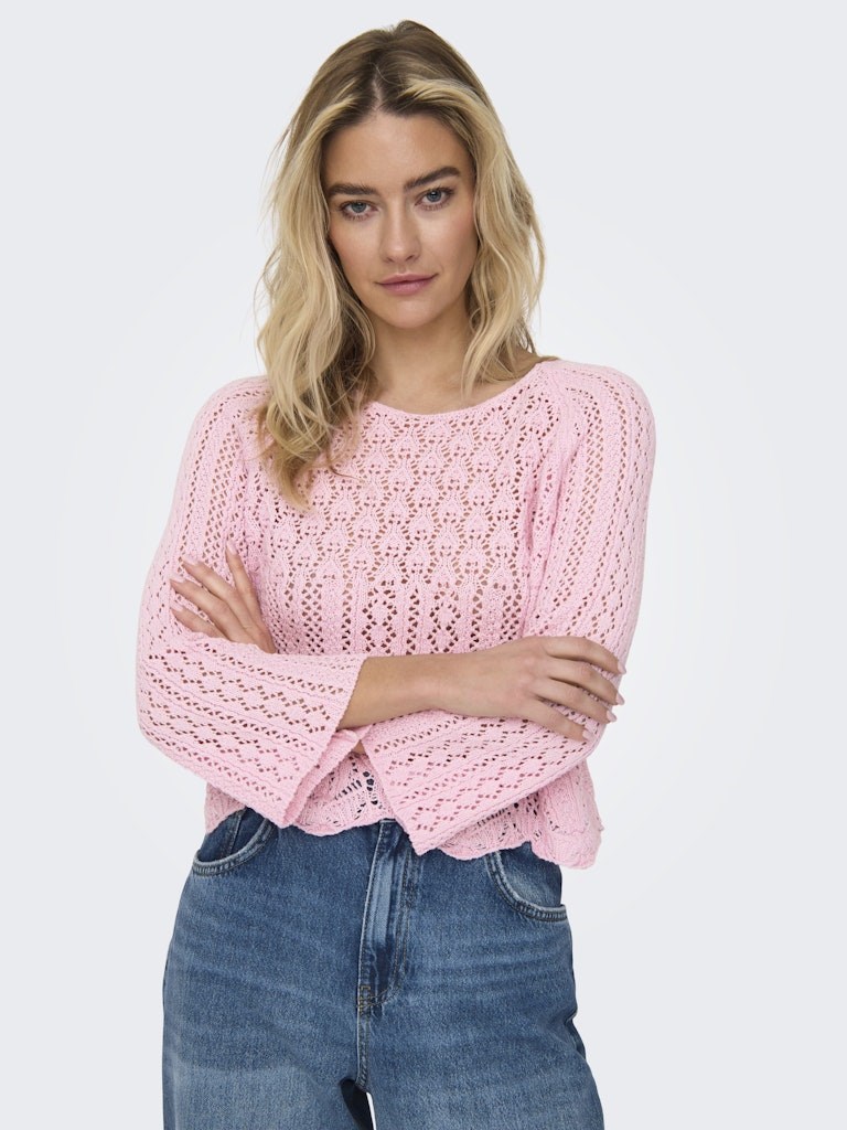 Only Kadın Triko 15233173 Candy Pink