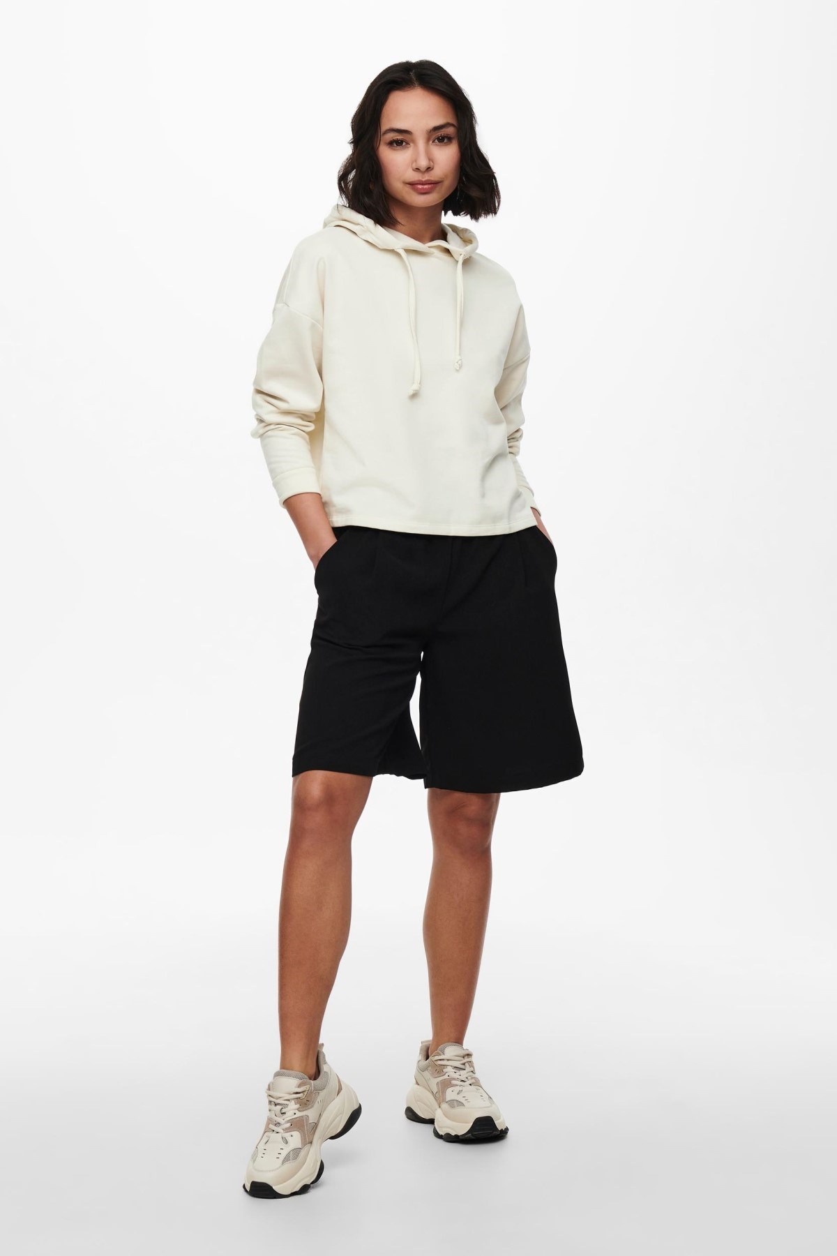 Only Kadın S-Shirt 15241103 Birch