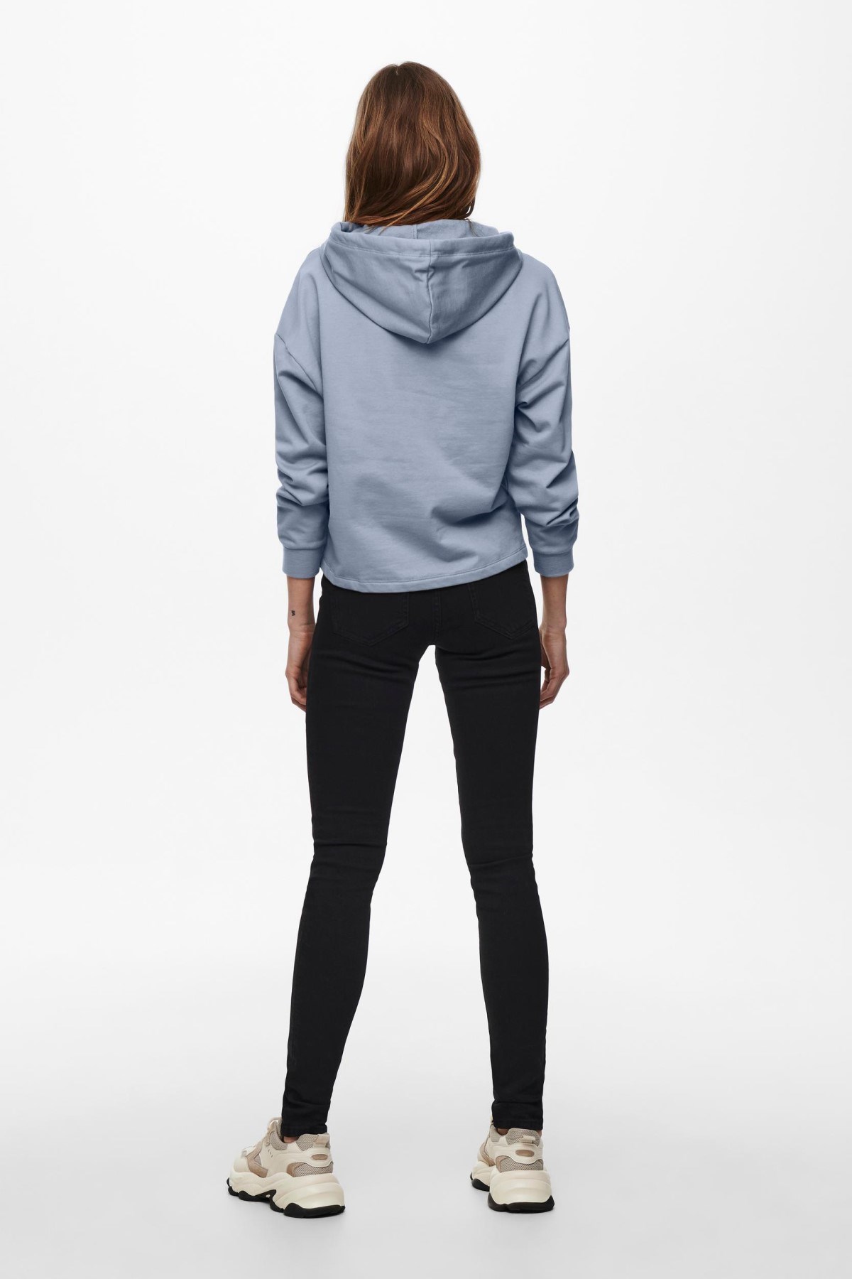 Only Kadın S-Shirt 15241103 Blue Fog