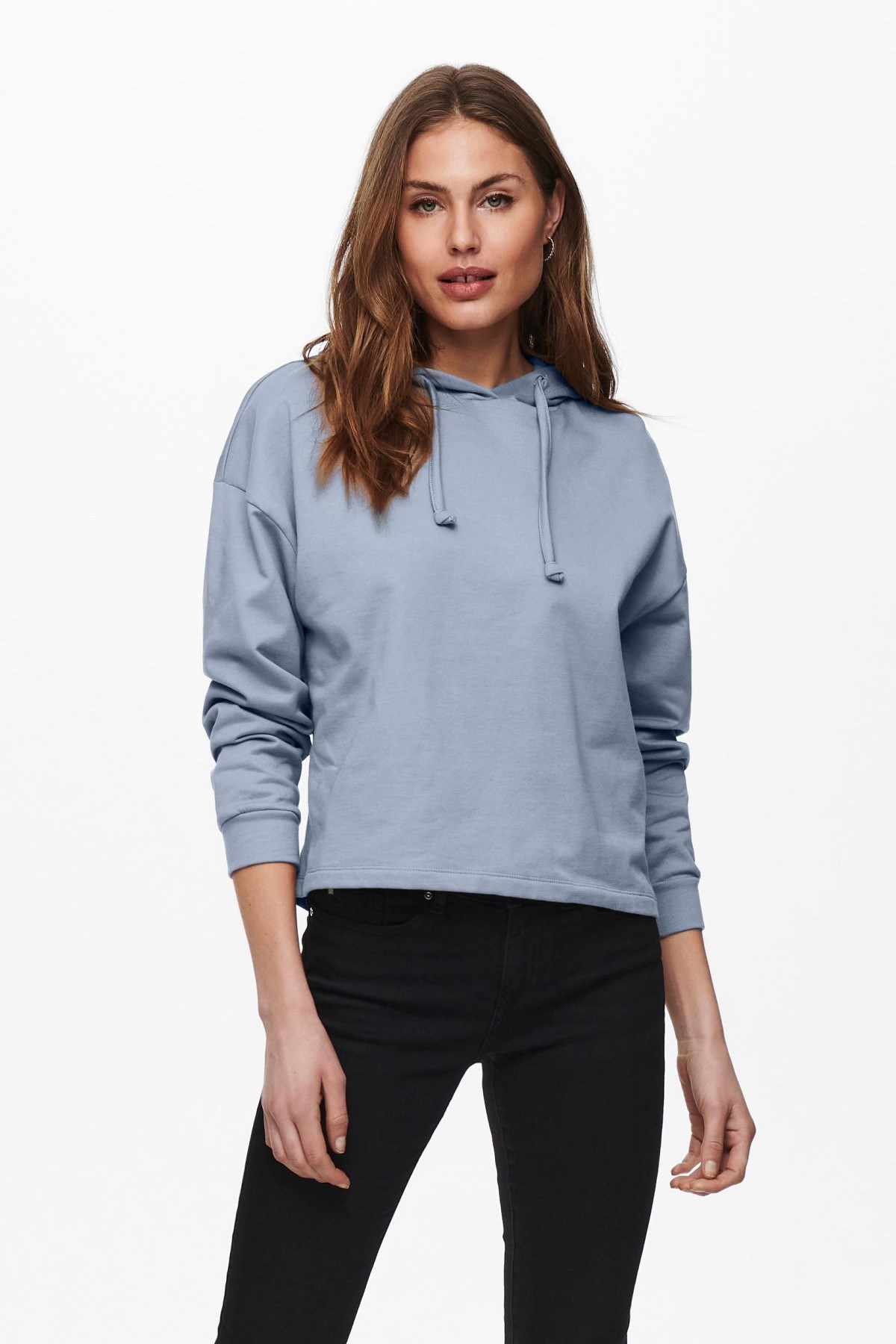 Only Kadın S-Shirt 15241103 Blue Fog