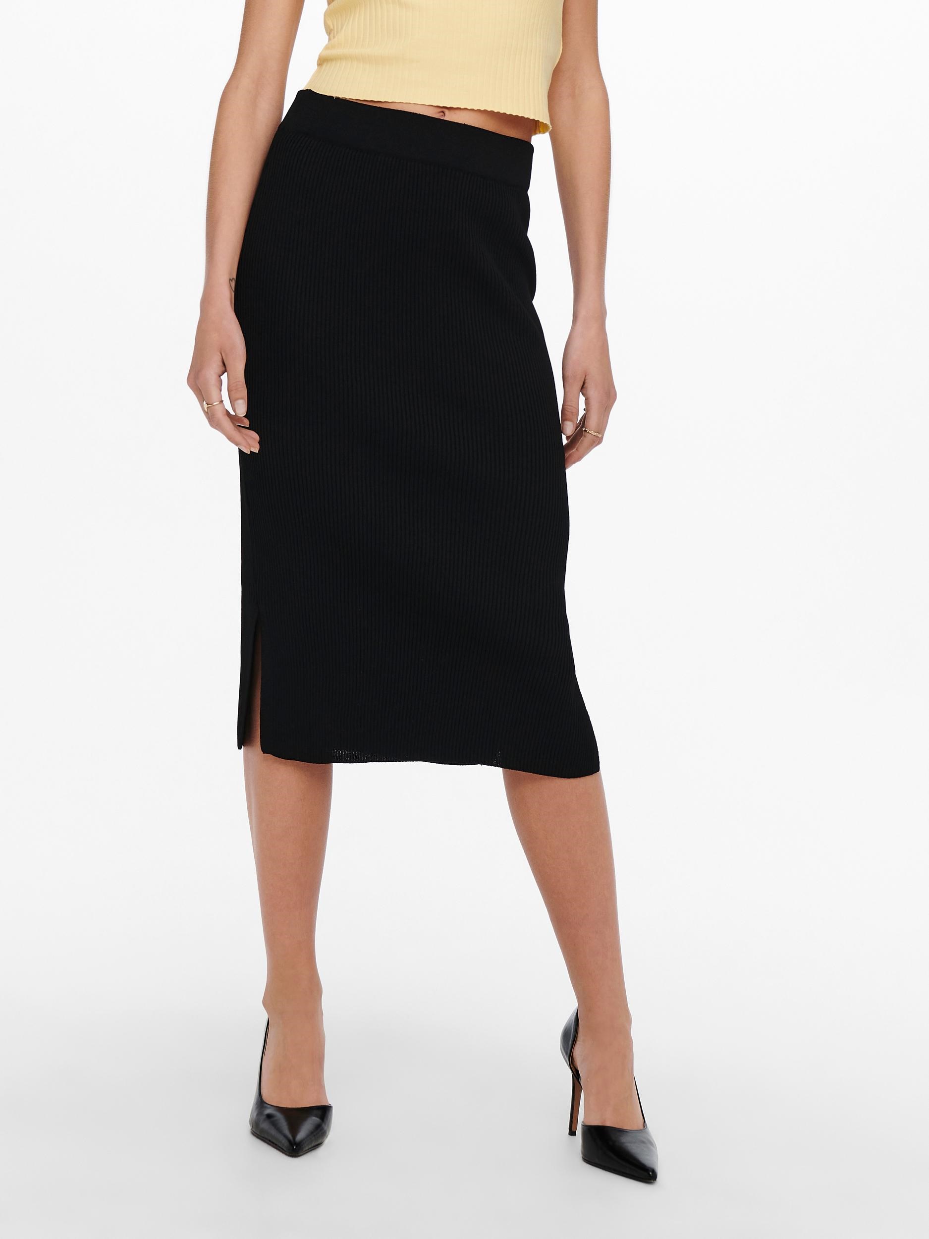 Only Kadın Etek 15241183 Black