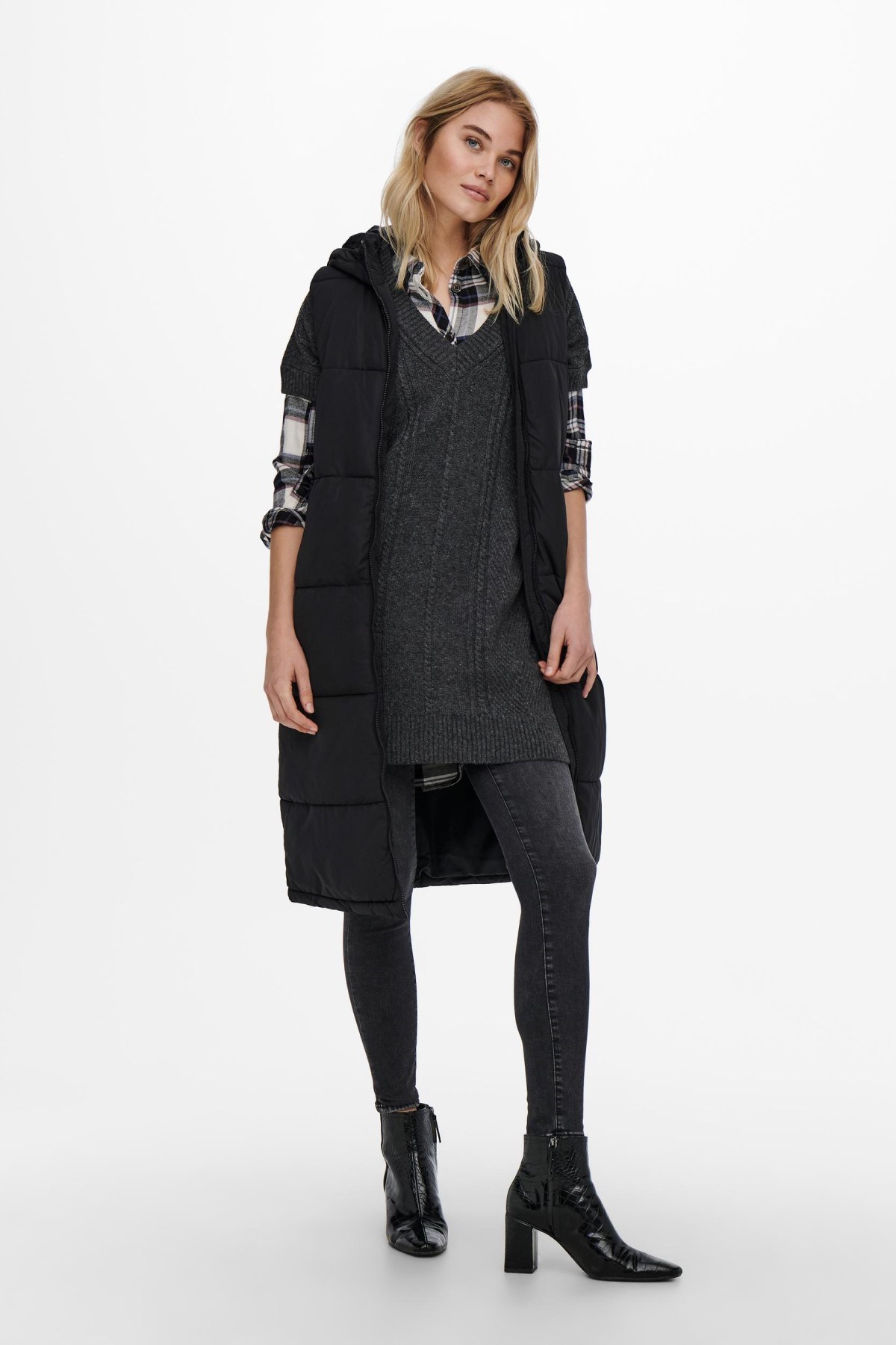 Only Kadın Yelek 15241995 Black