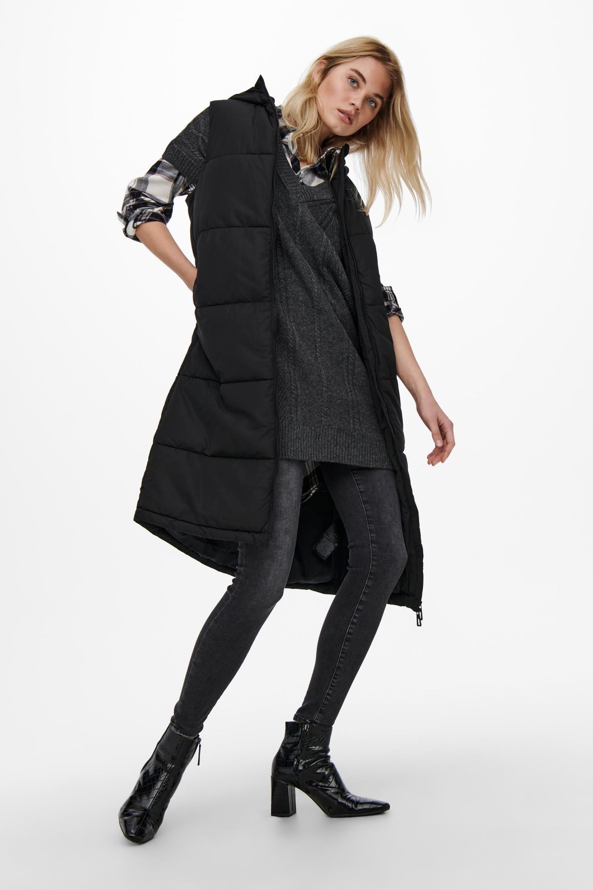 Only Kadın Yelek 15241995 Black