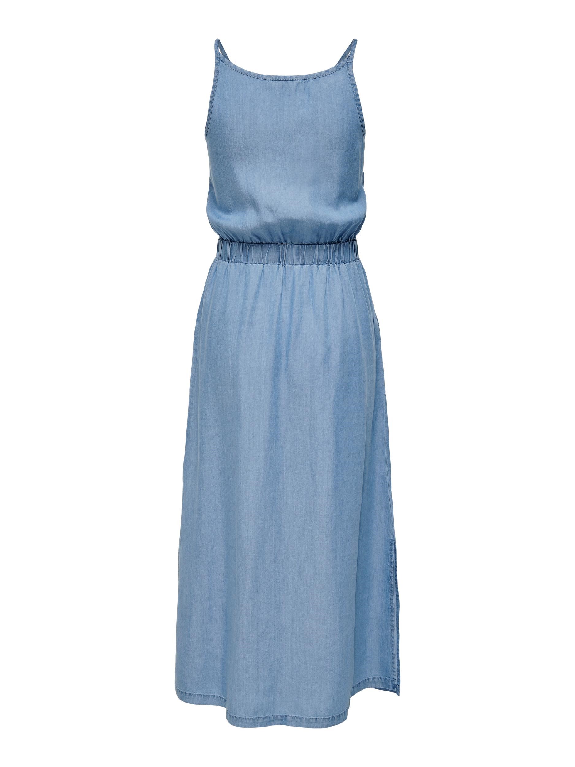 Only Kadın Elbise 15248340 Medium Blue Denim