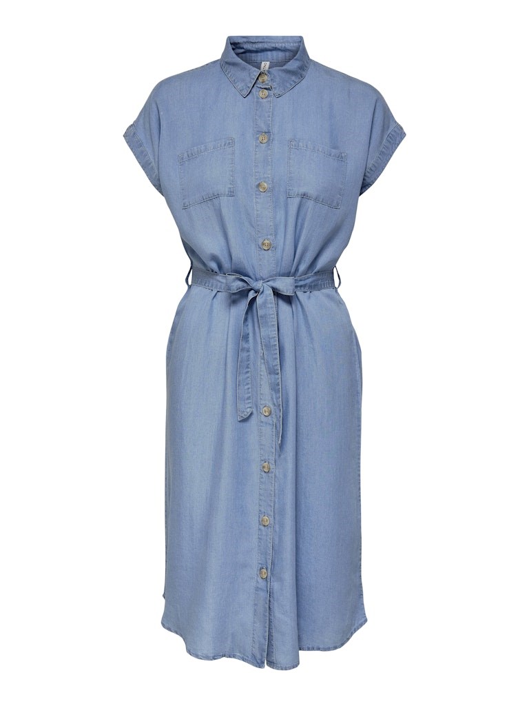 Only Kadın Elbise 15250429 Medium Blue Denim