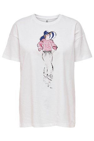 Only Kadın Kazak 15254406 Bright White