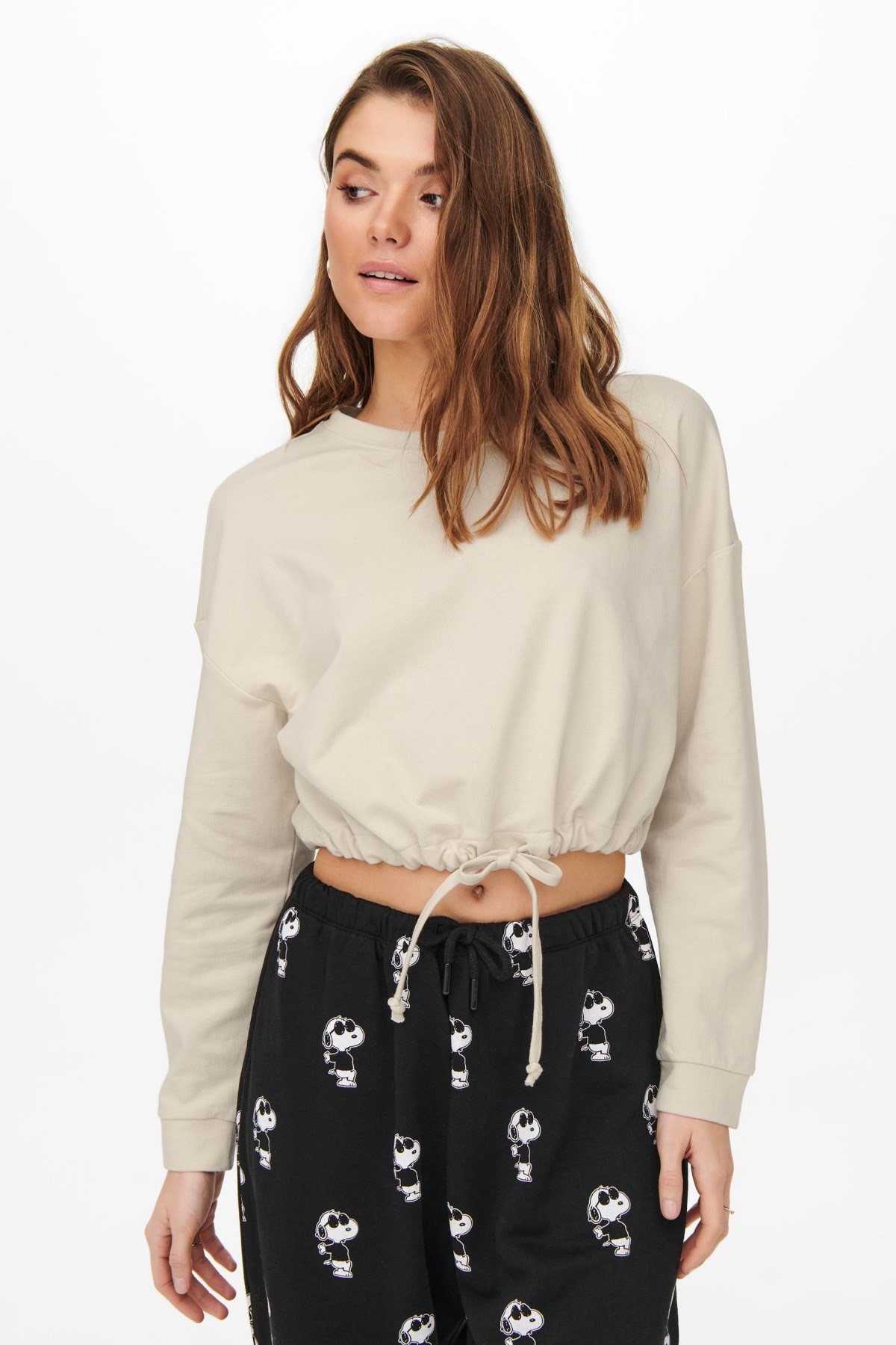 Only Kadın S-Shirt 15255289 Birch