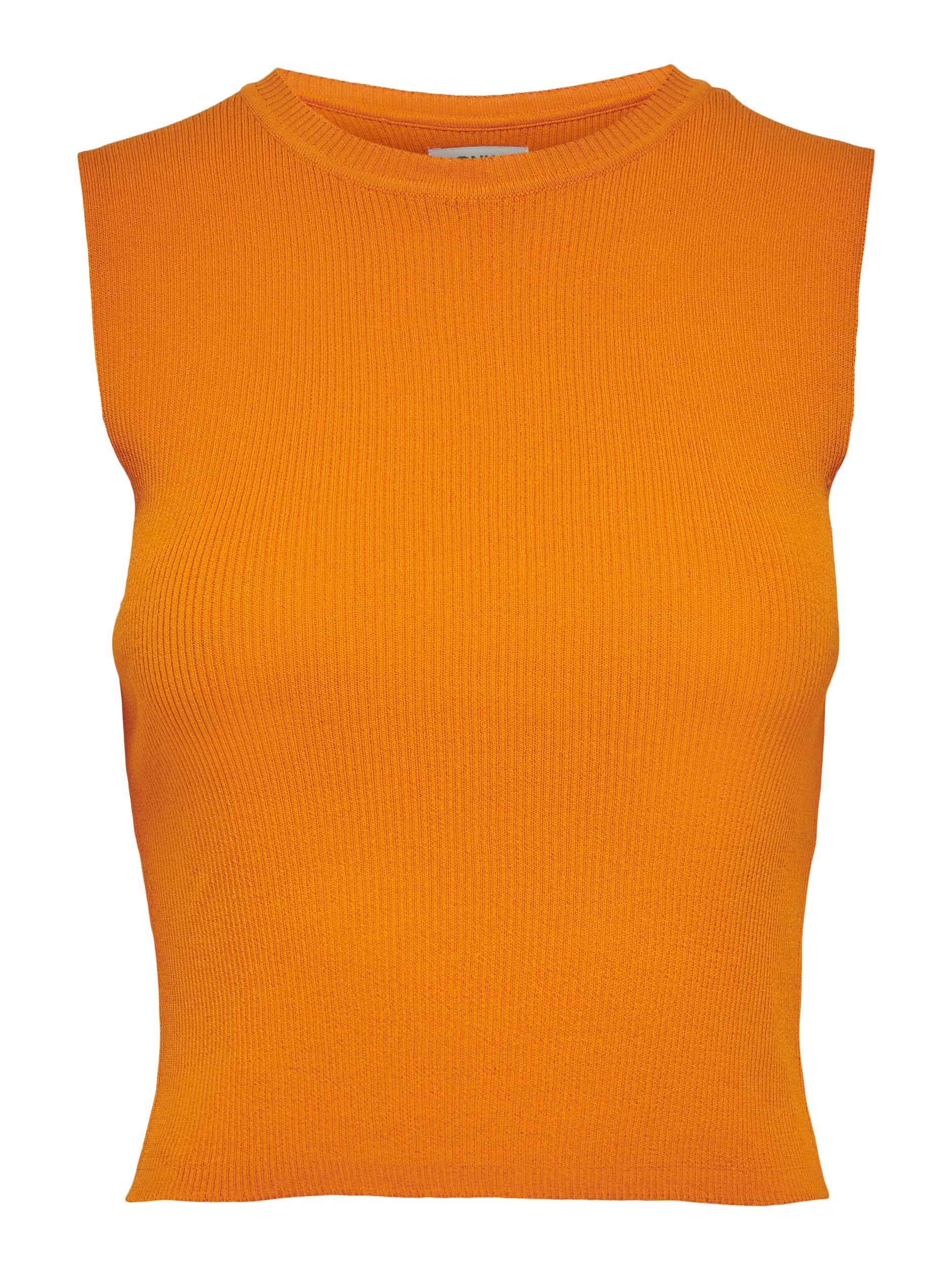 Only Kadın Triko 15255533 Ekru/Oranj