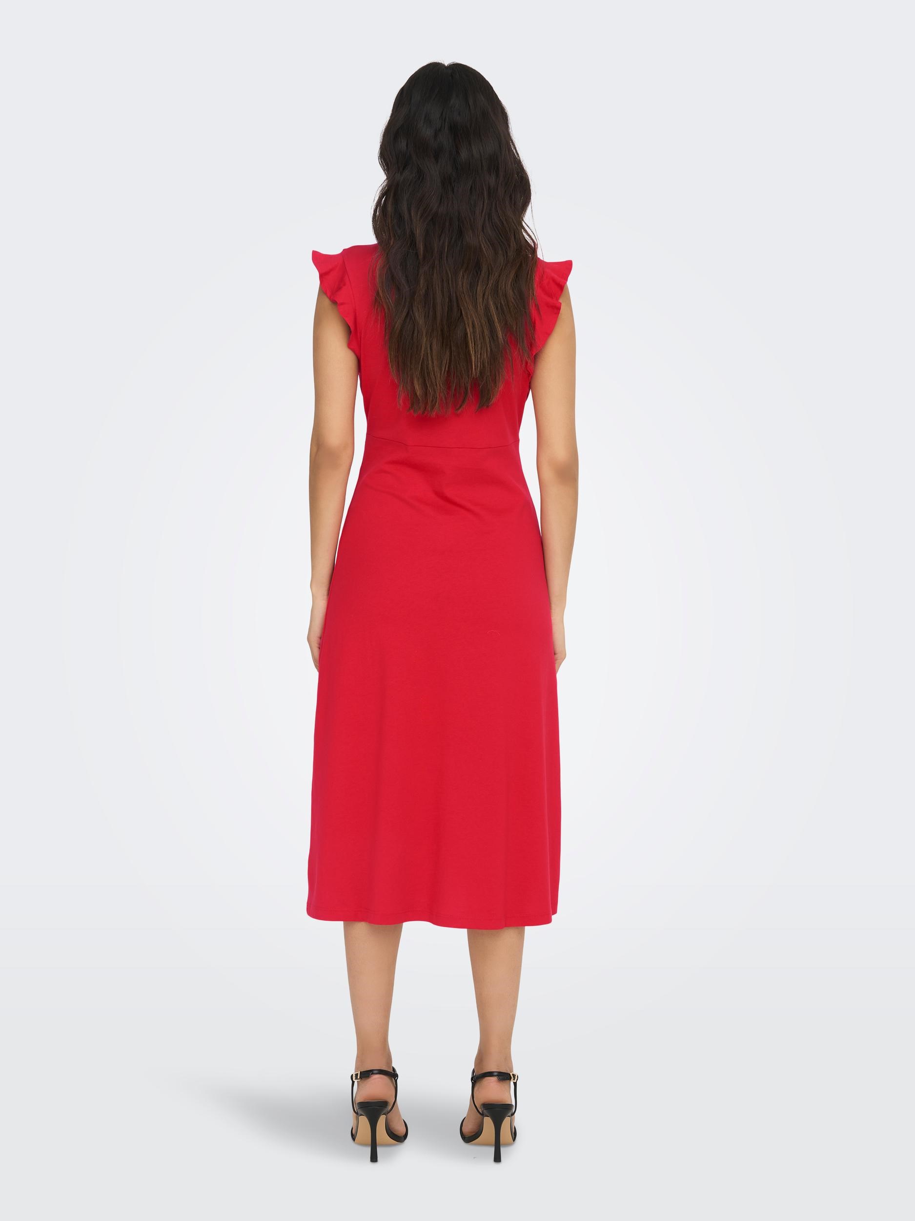Only Kadın Elbise 15257520 High Risk Red