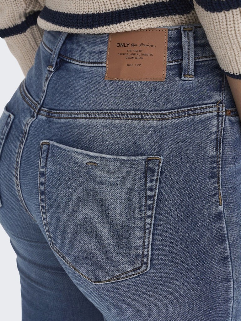 Only Kadın Pantolon 15263736 Medium Blue Denim