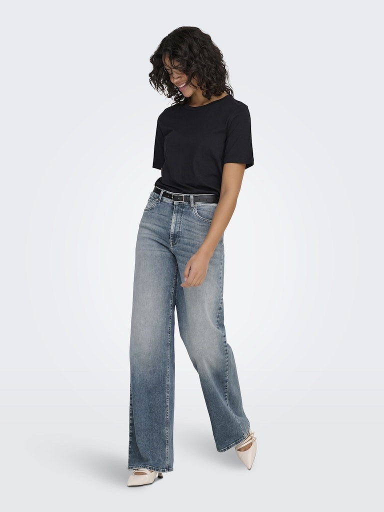 Only Kadın T-Shirt 15270390 Black