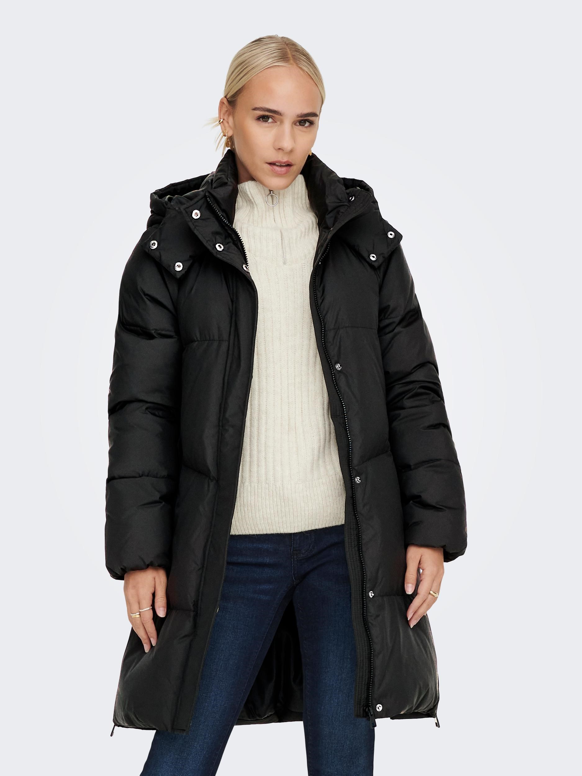 Only Kadın Mont 15270623 Black