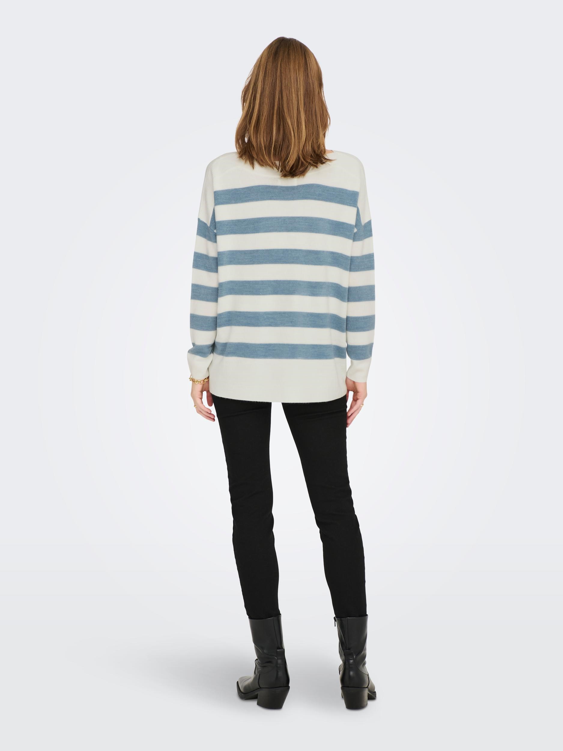Only Kadın Triko 15280492 Blue Blizzard