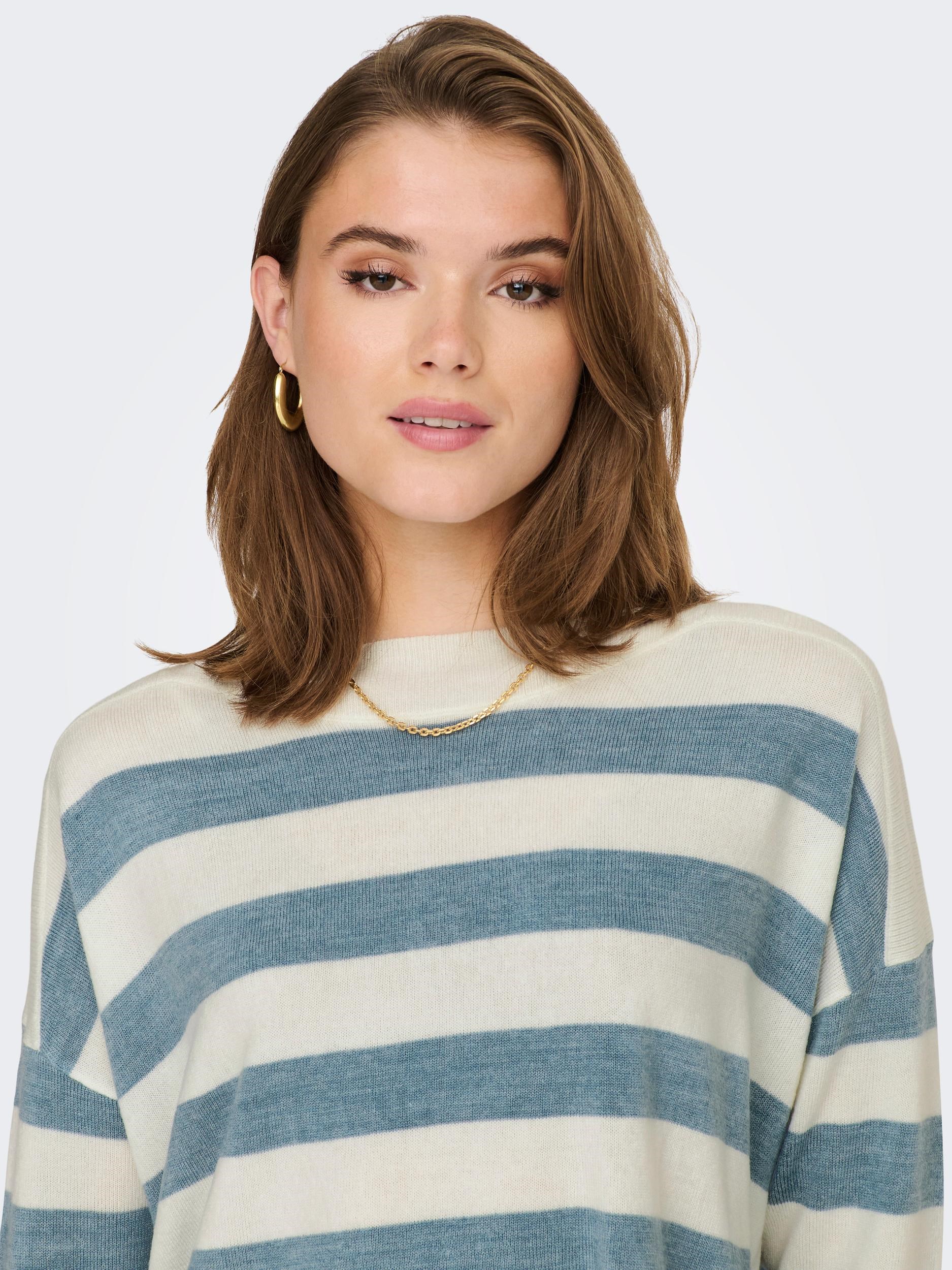 Only Kadın Triko 15280492 Blue Blizzard