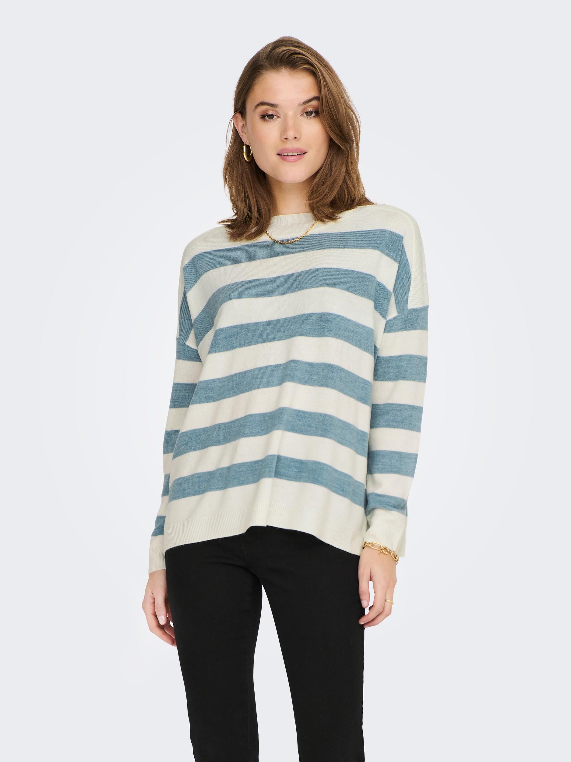 Only Kadın Triko 15280492 Blue Blizzard