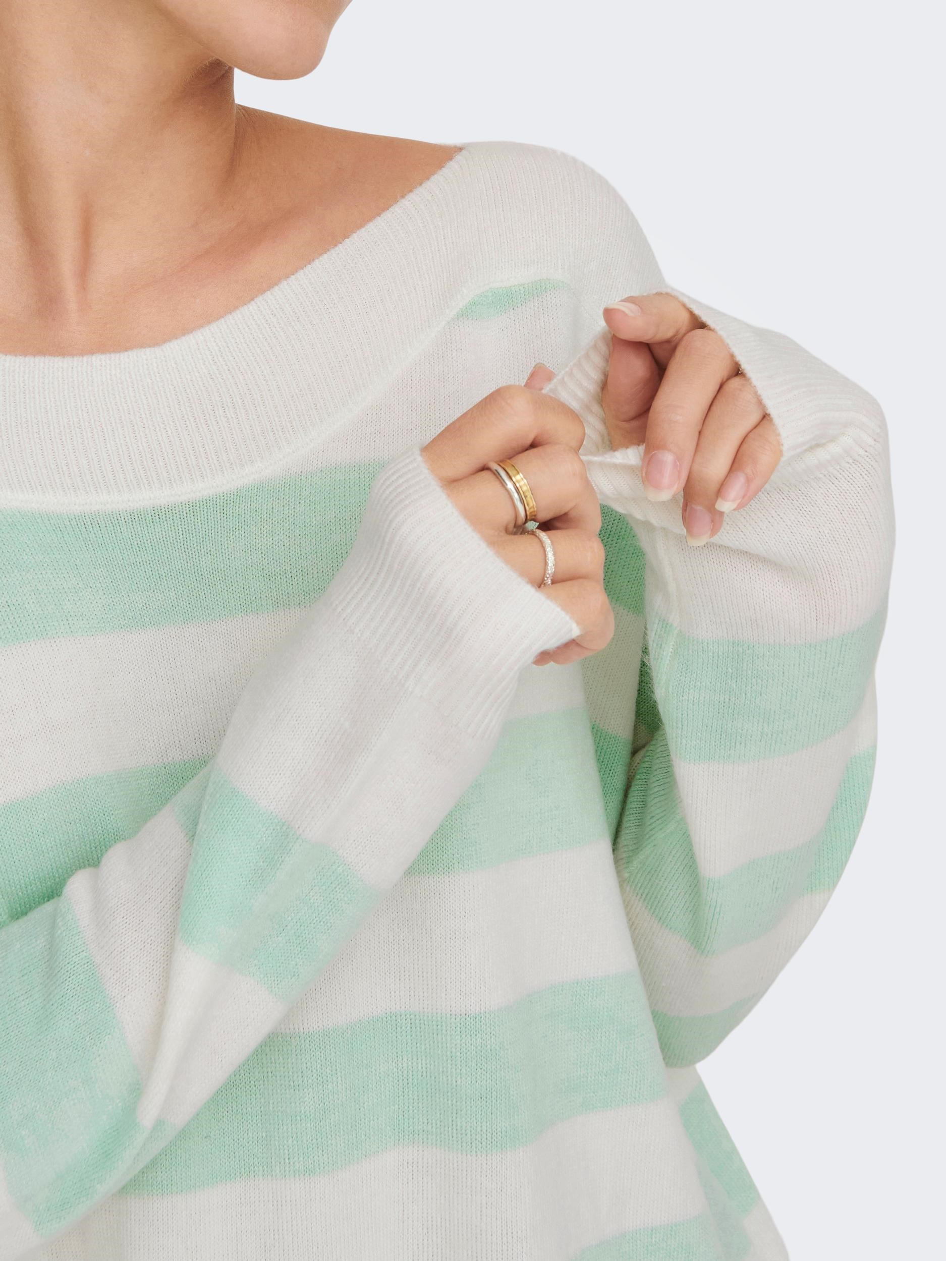 Only Kadın Triko 15280492 Mist Green