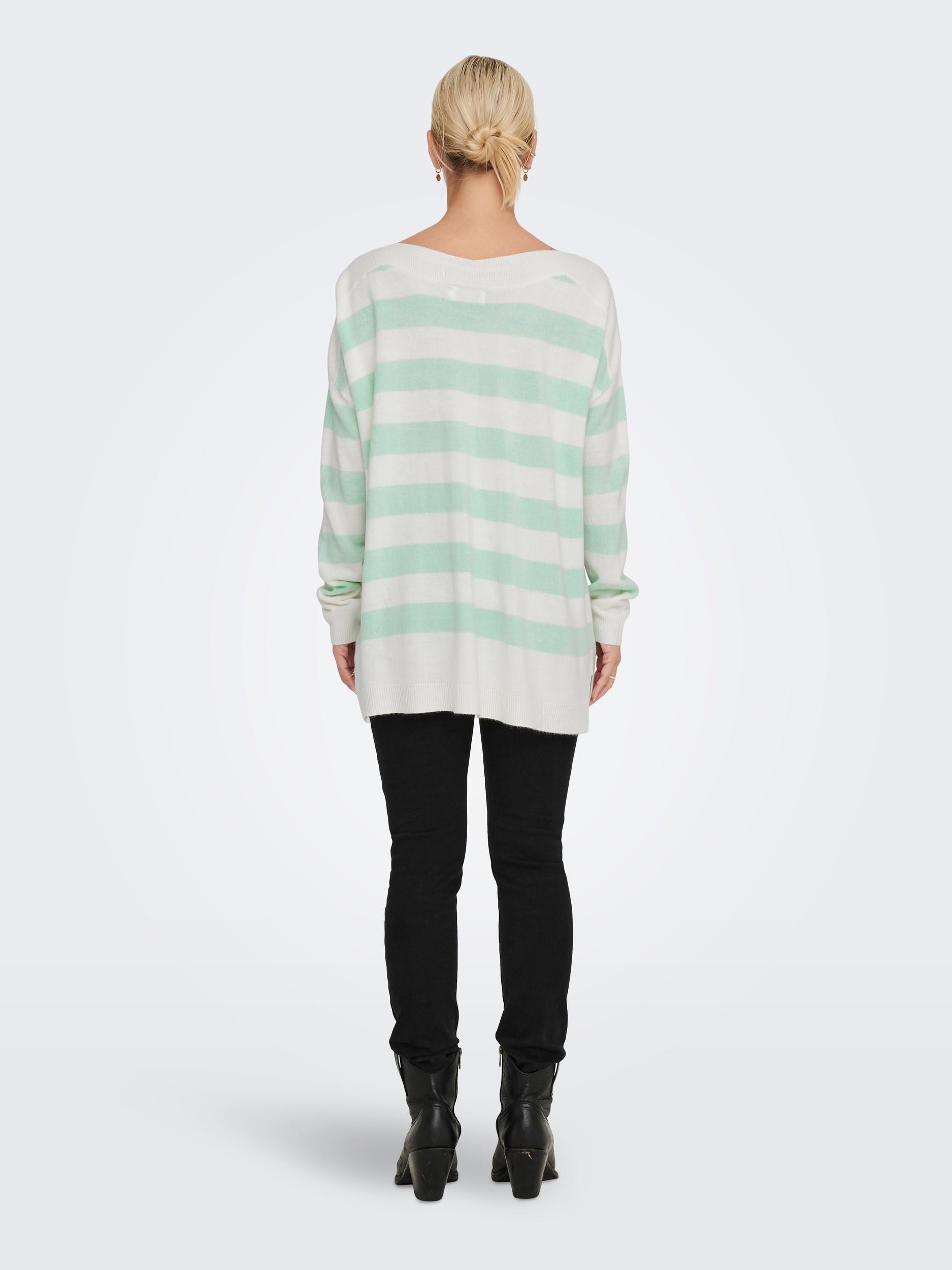 Only Kadın Triko 15280492 Mist Green