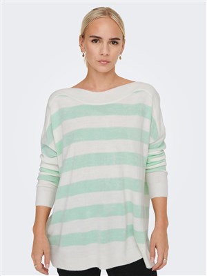 Only Kadın Triko 15280492 Mist Green