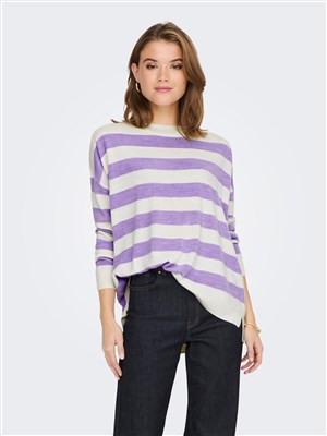 Only Kadın Triko 15280492 Purple Rose