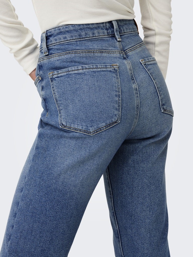 Only Kadın Pantolon 15283925 Medium Blue Denim