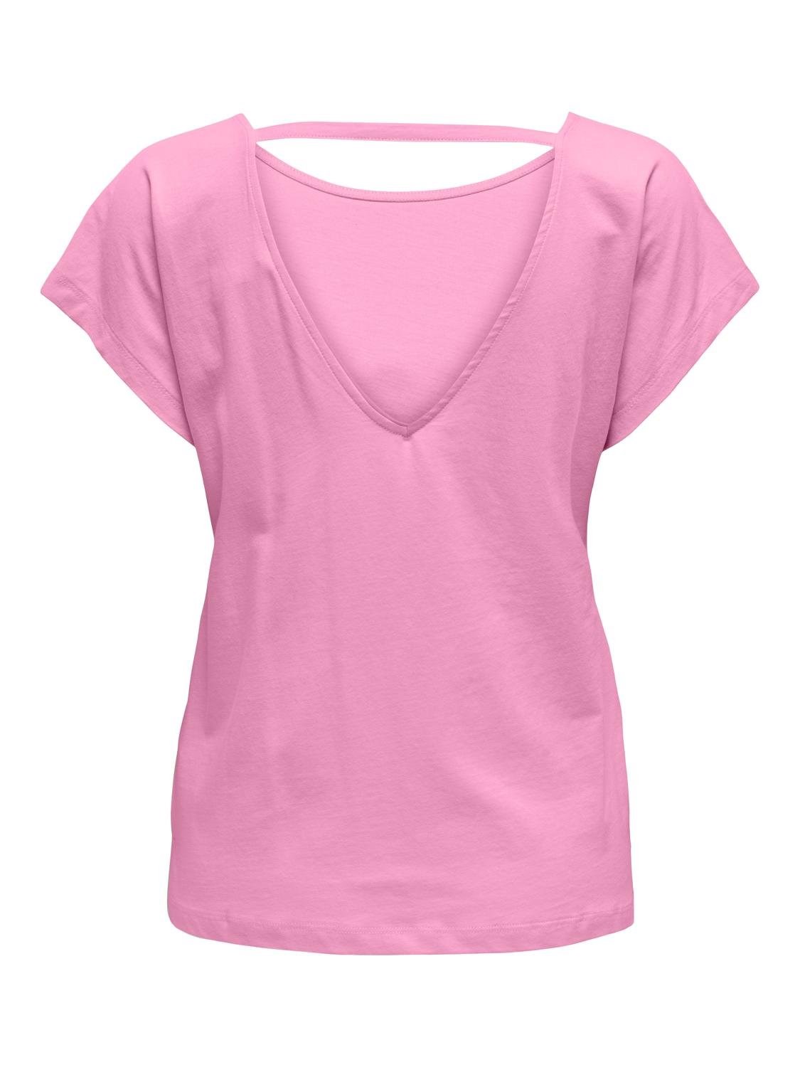 Only Kadın T-Shirt 15286933 Begonia Pink