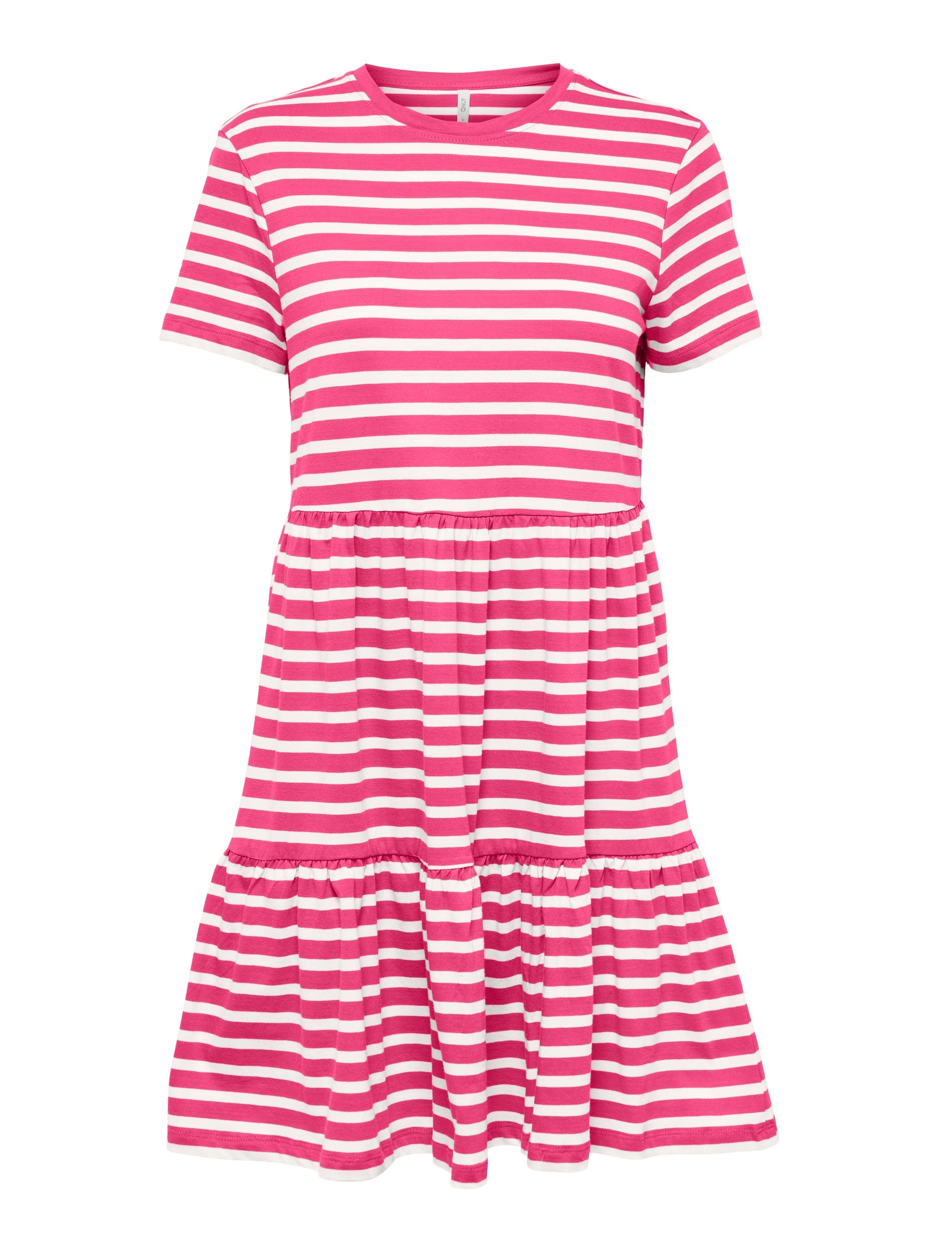 Only Kadın Elbise 15286934 Shocking Pink