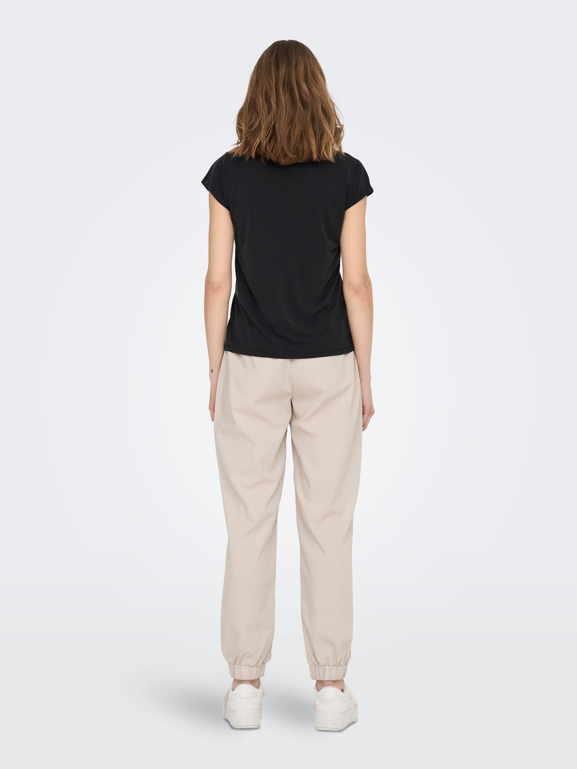 Only Kadın T-Shirt 15287041 Black