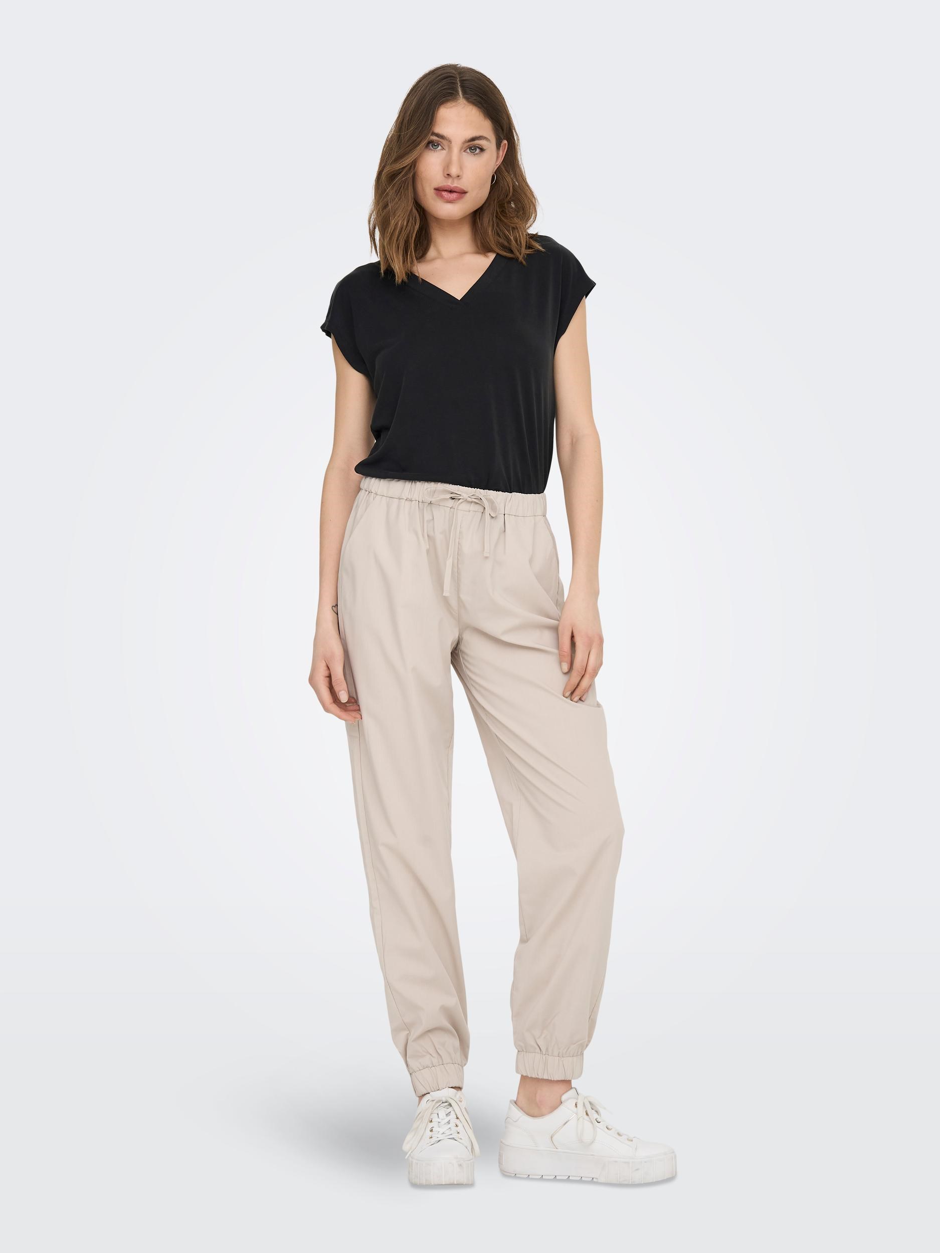 Only Kadın T-Shirt 15287041 Black
