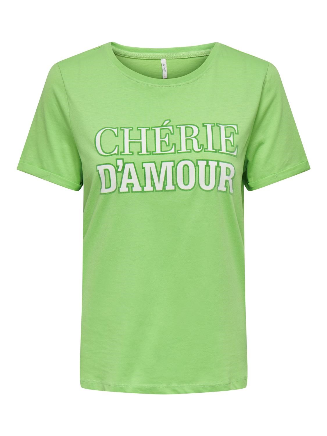 Only Kadın T-Shirt 15292069 Summer Green