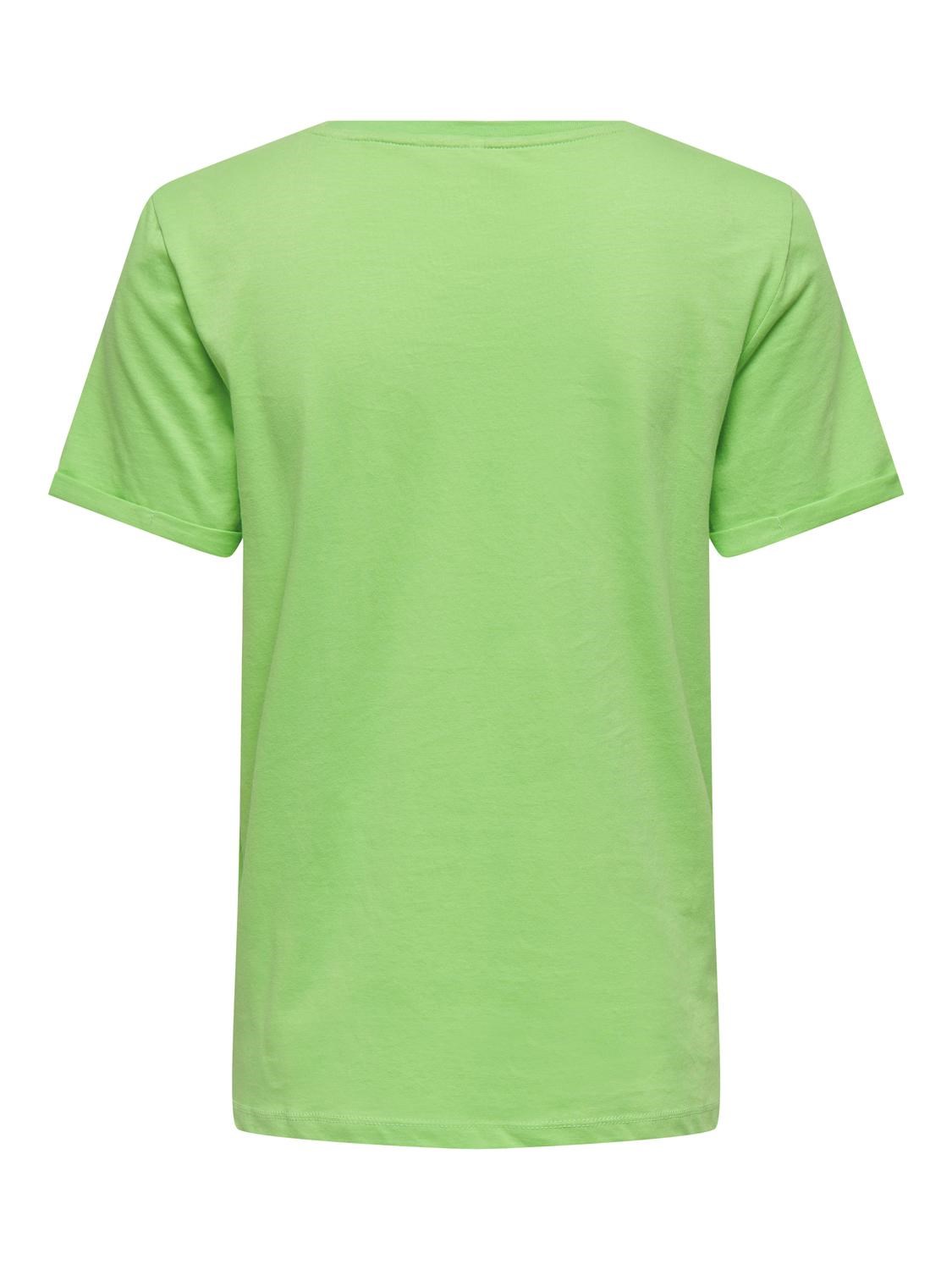 Only Kadın T-Shirt 15292069 Summer Green