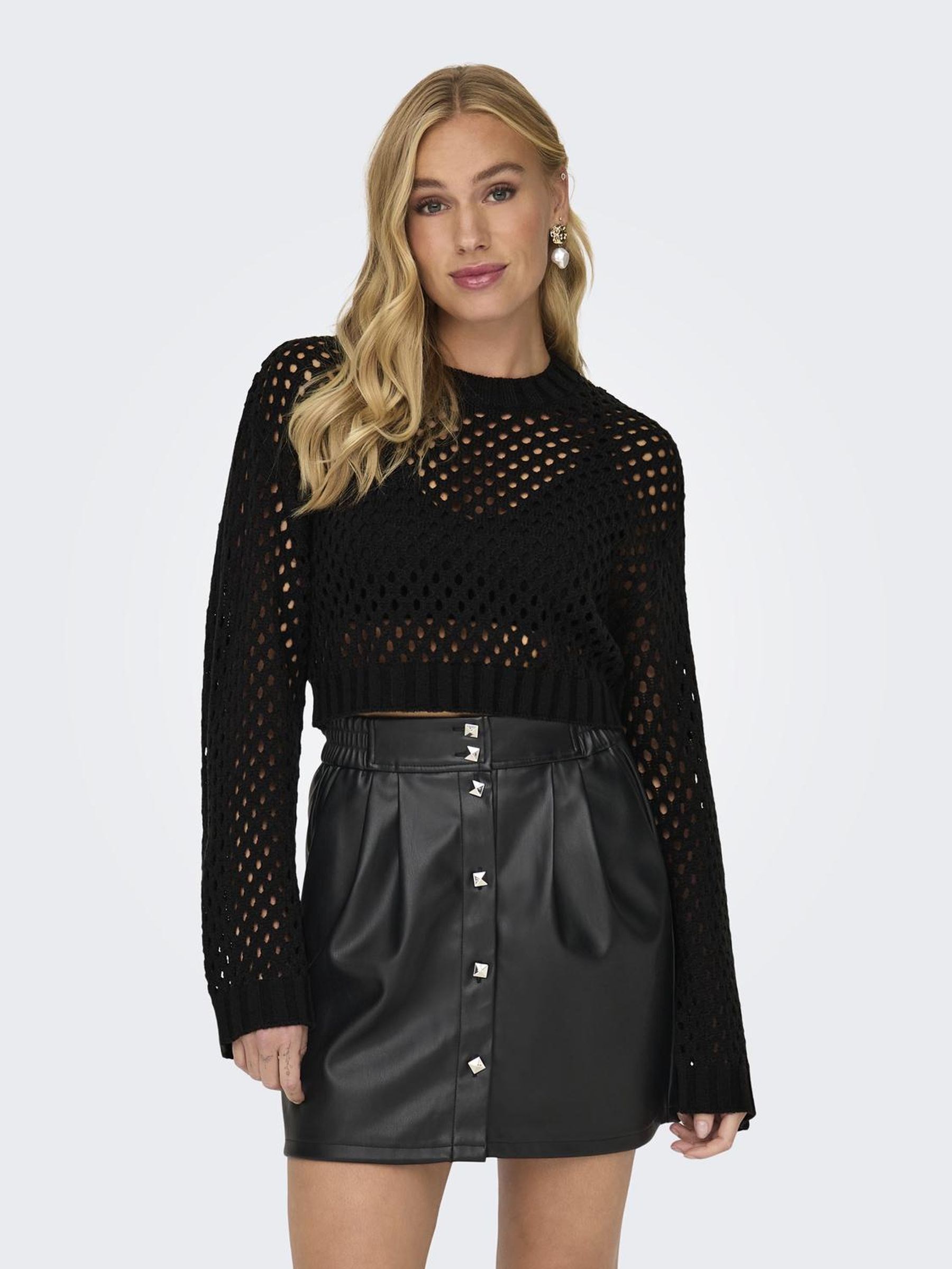 Only Kadın Triko 15300575 Black