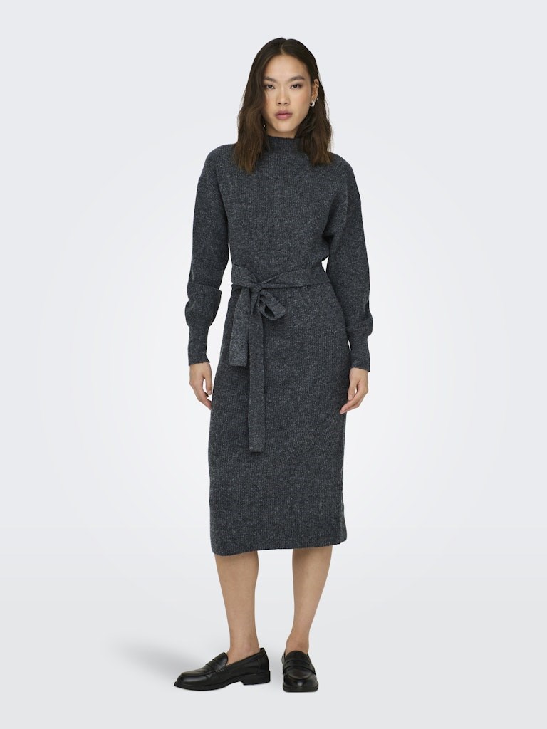 Only Kadın Elbise 15313371 Dark Grey Melange