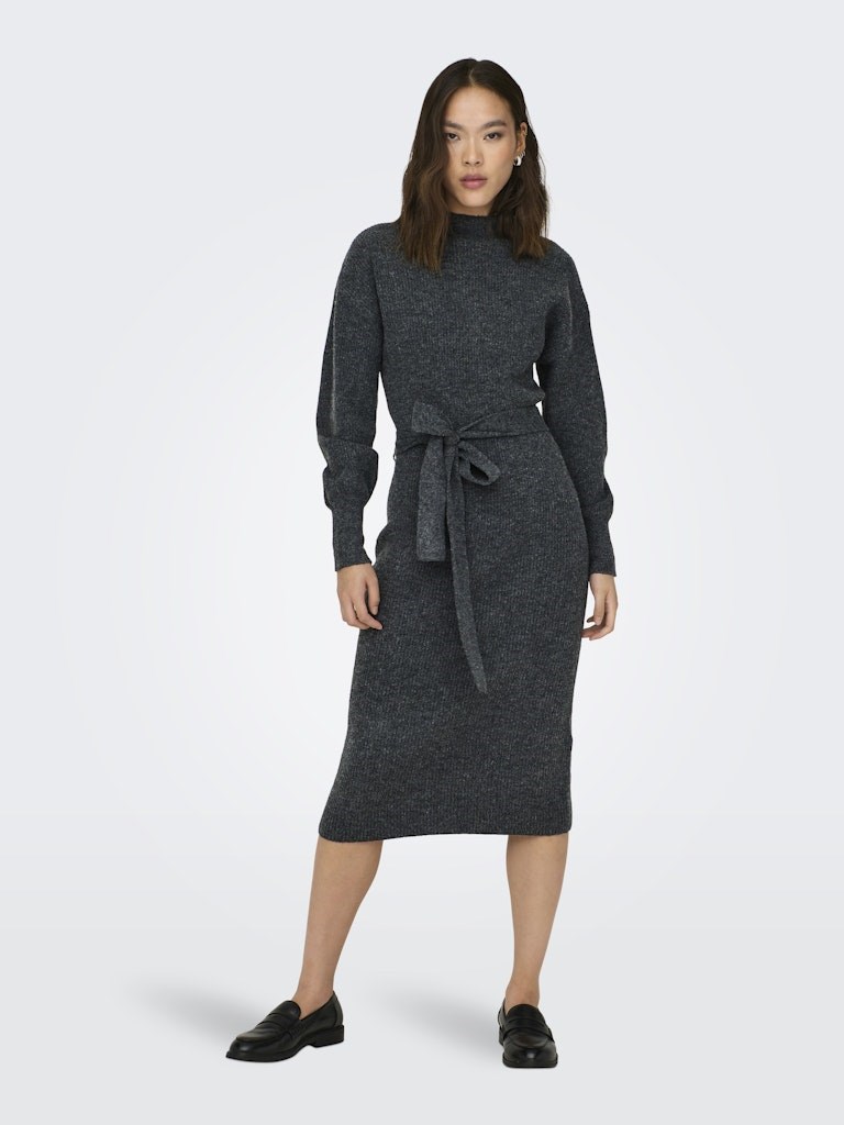 Only Kadın Elbise 15313371 Dark Grey Melange