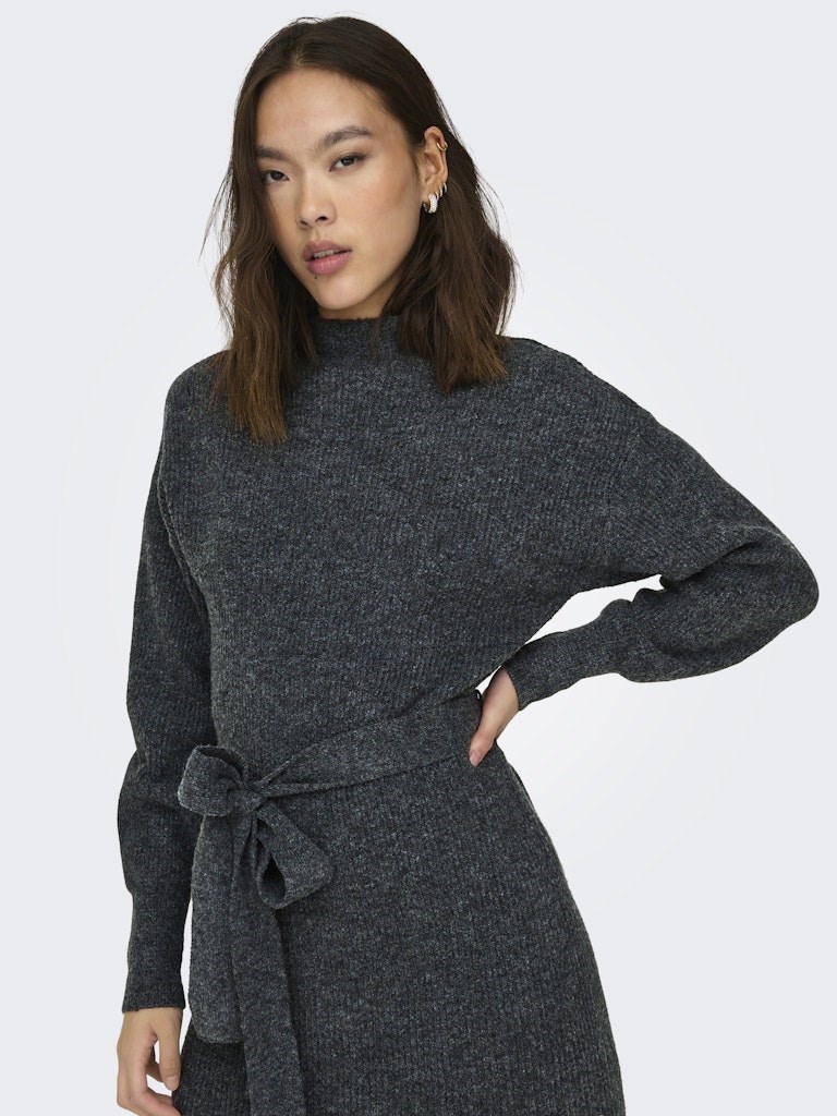 Only Kadın Elbise 15313371 Dark Grey Melange