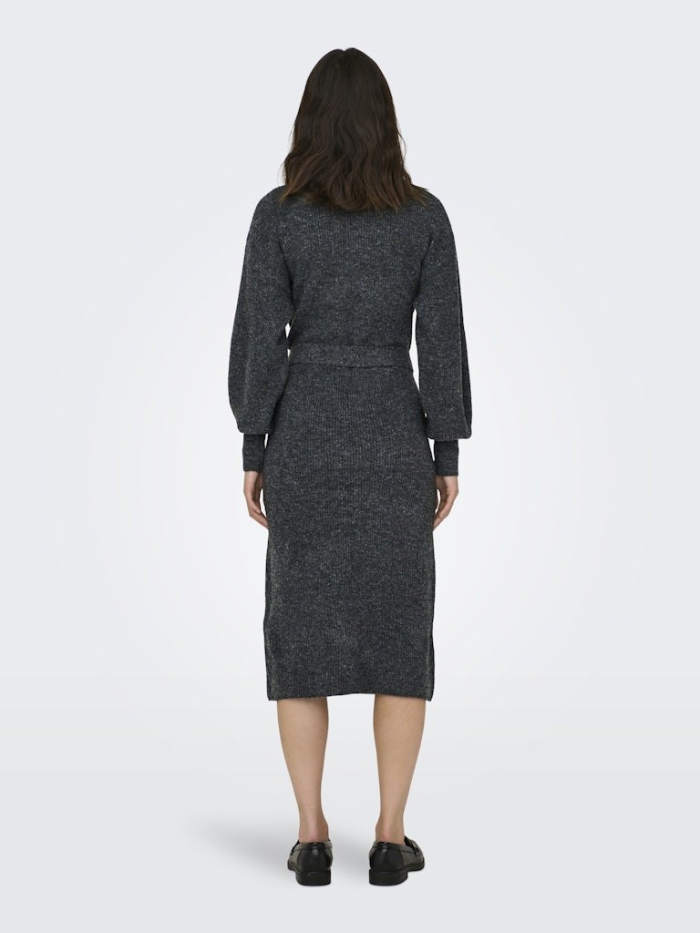 Only Kadın Elbise 15313371 Dark Grey Melange