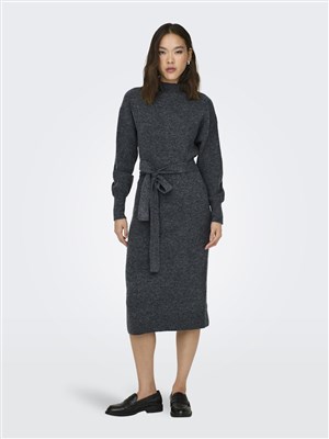 Only Kadın Elbise 15313371 Dark Grey Melange